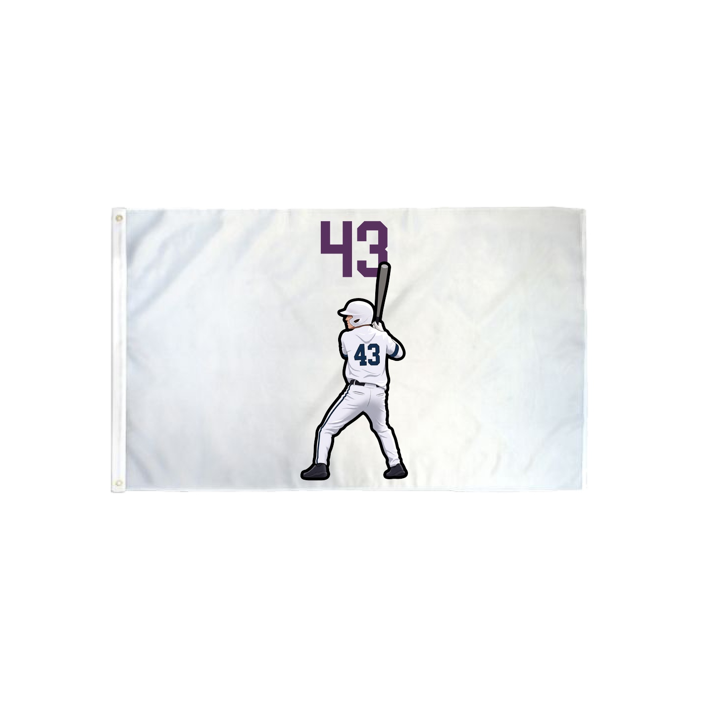 3x5 Flag — Number Top in Classic