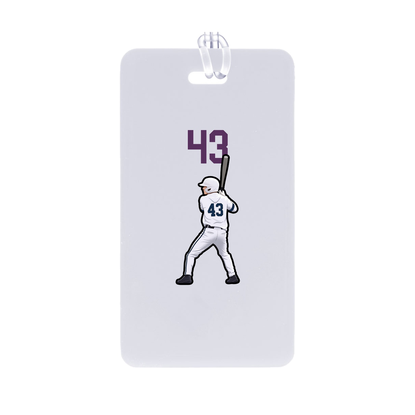 Bag Tag — Number Top in Classic