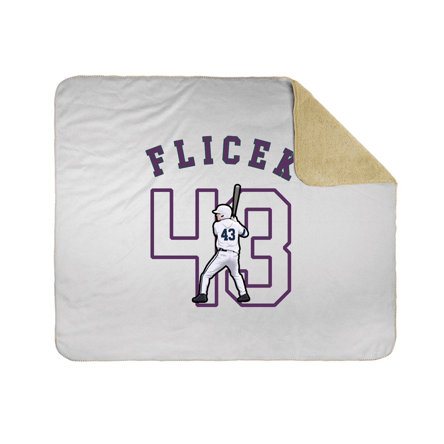 Throw Blanket — Shirsey Arch in White