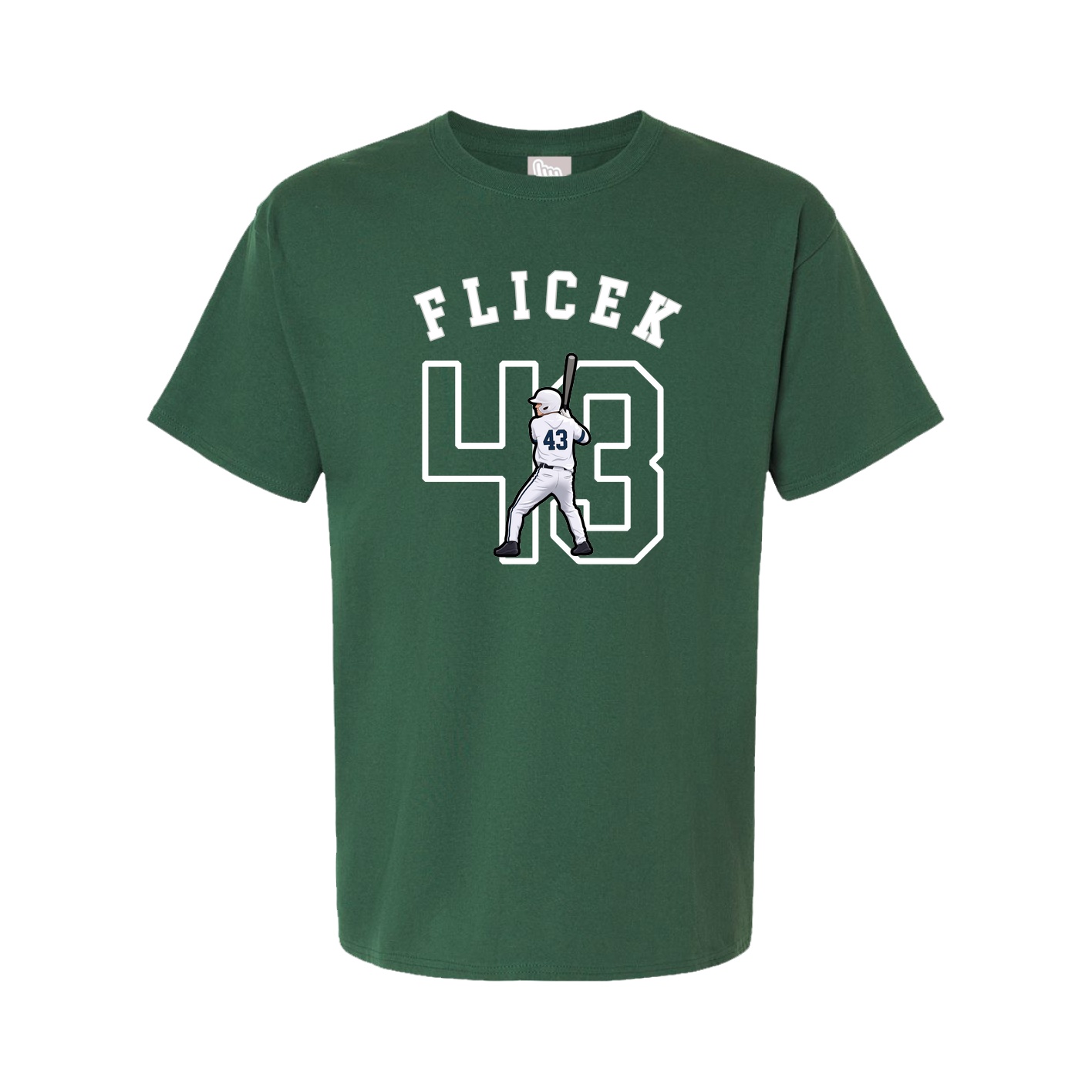 Youth Tee — Shirsey Arch in Green