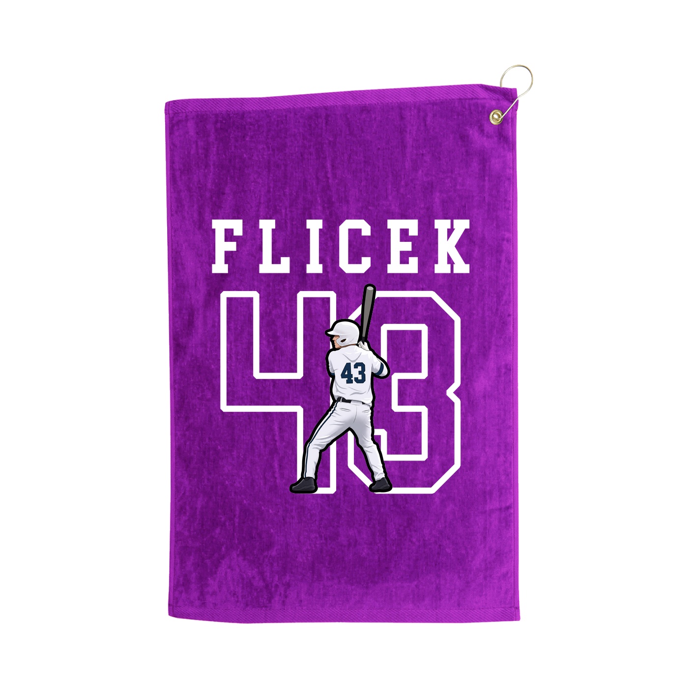 Golf Towel — Shirsey in Purple