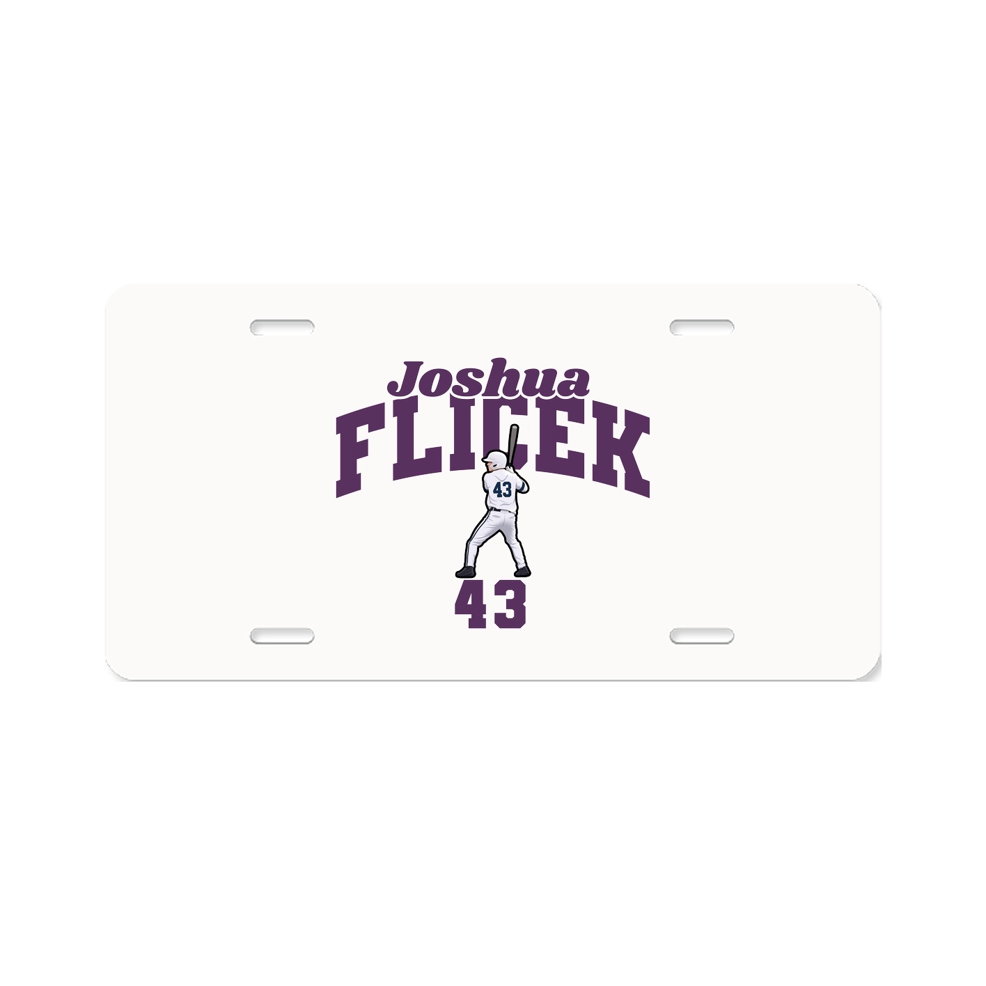 License Plate — Signature Arch in Classic