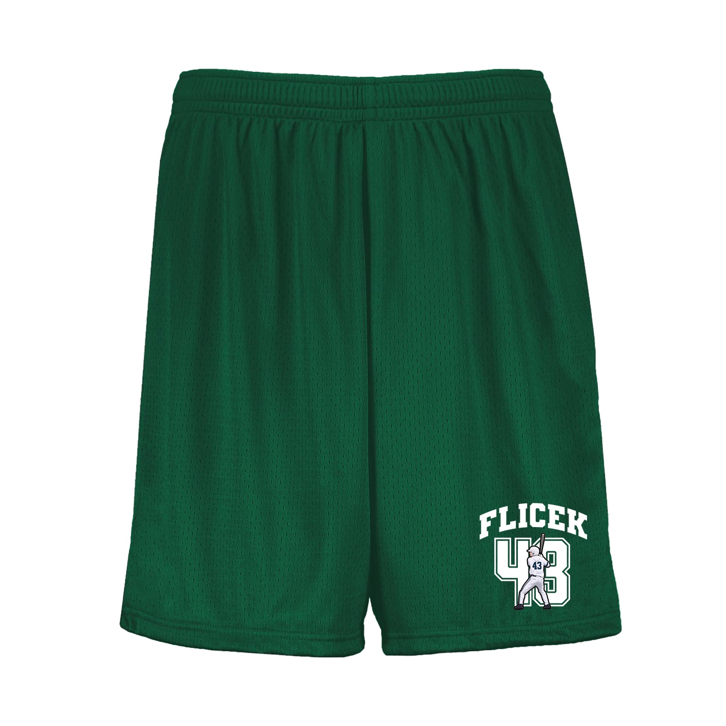 Shorts — Number in Green