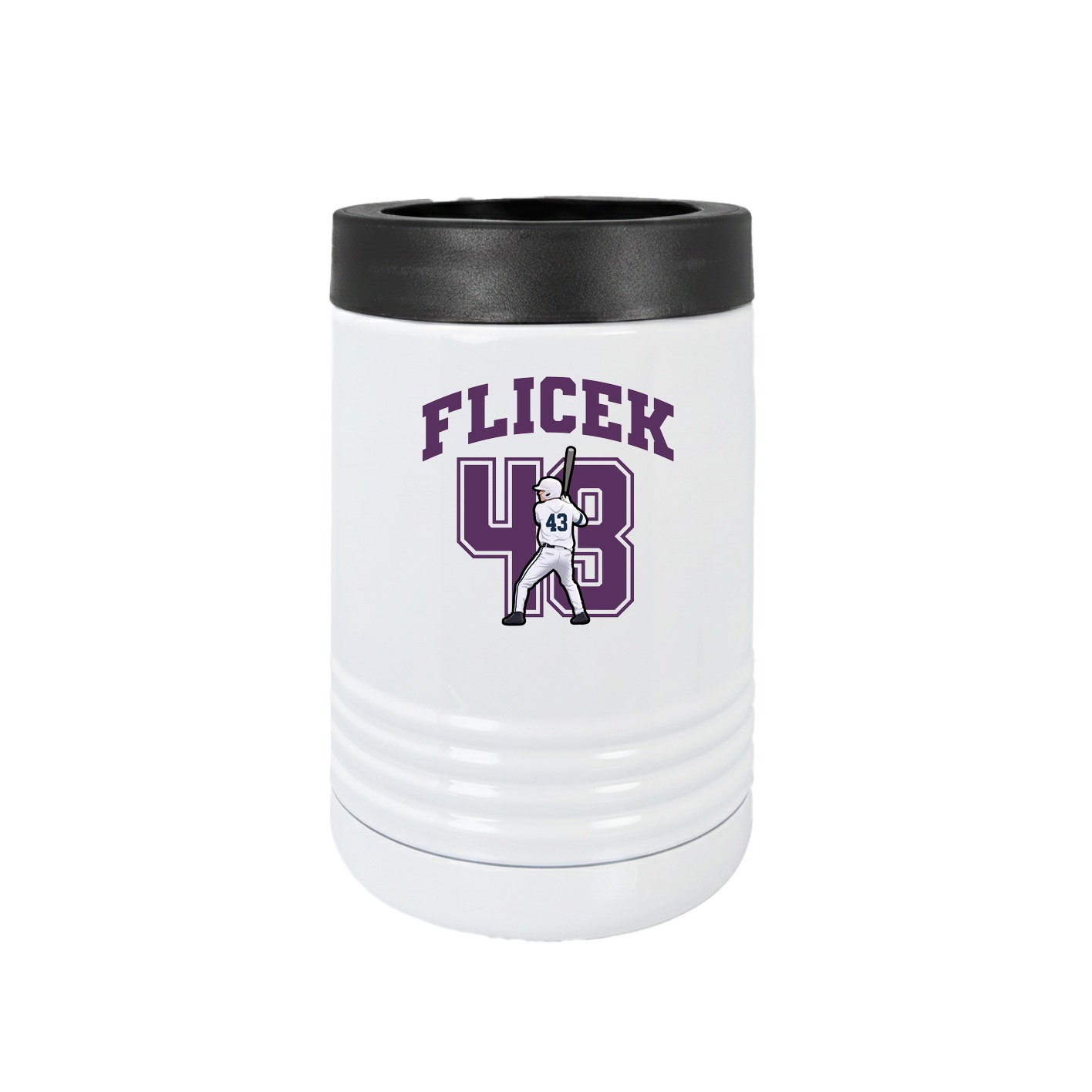 Beverage Holder — Number in White