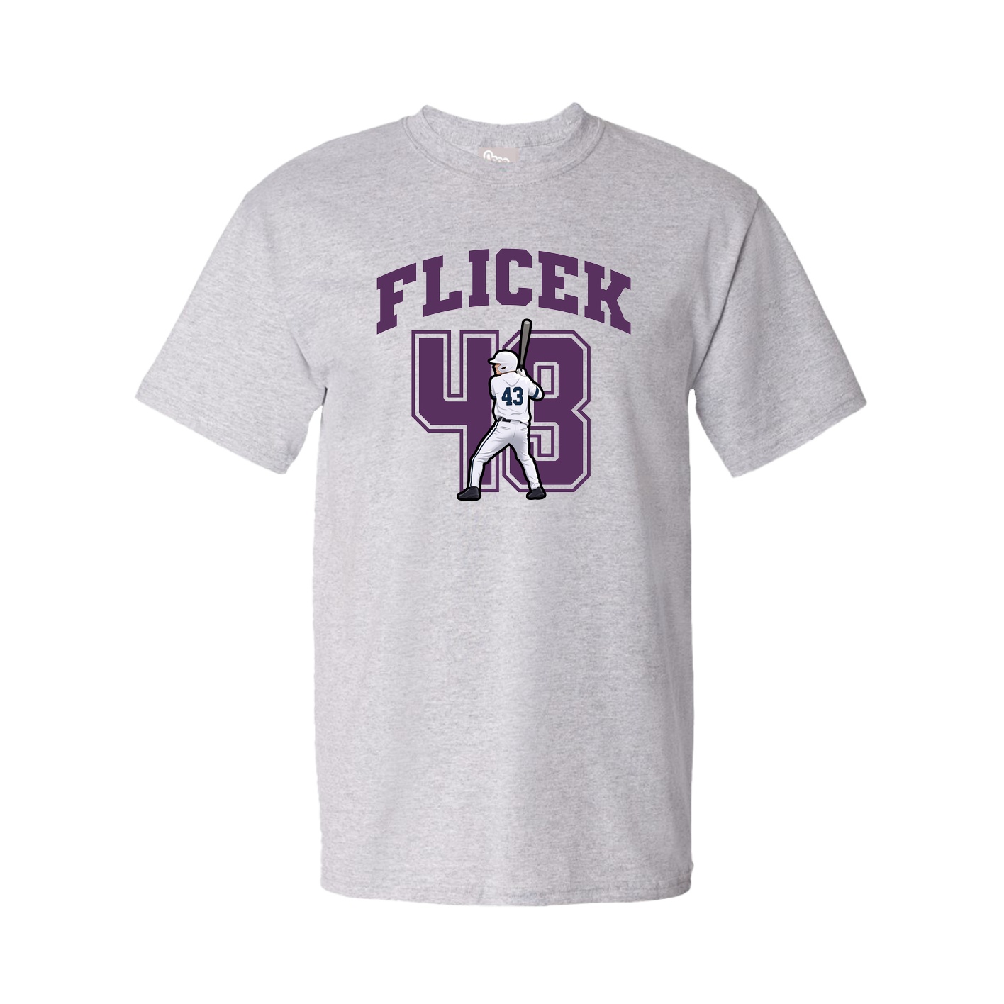 Tee — Number in Grey