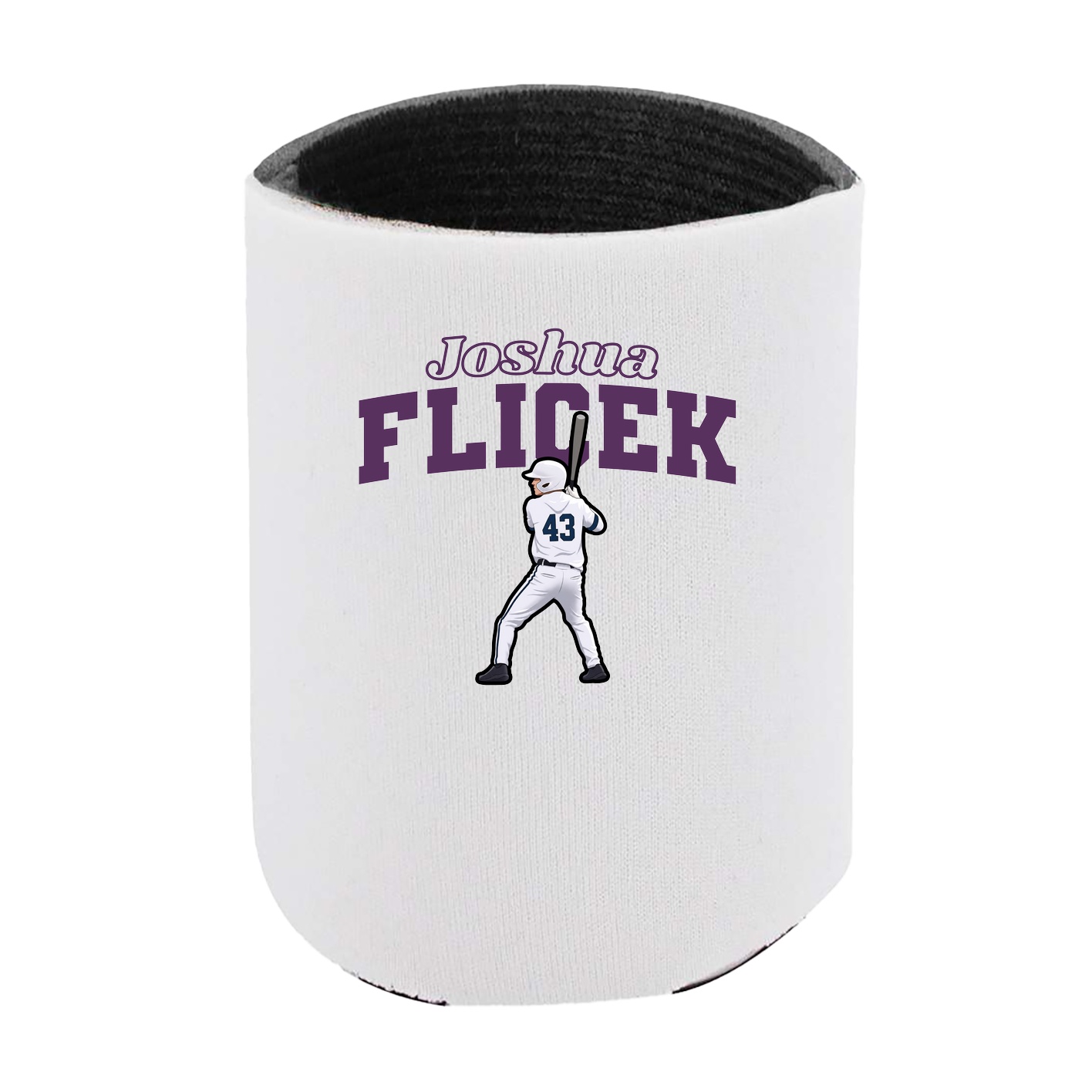 Can Holder — Name Arch in White