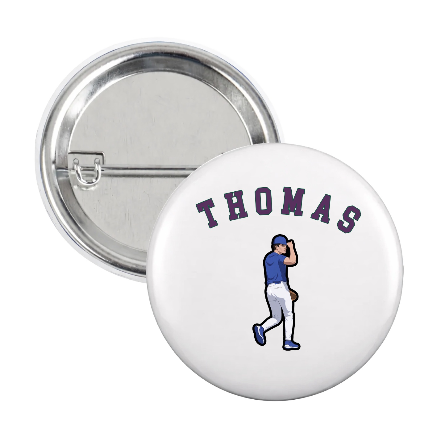 Game Day Button — Shirsey Arch in White