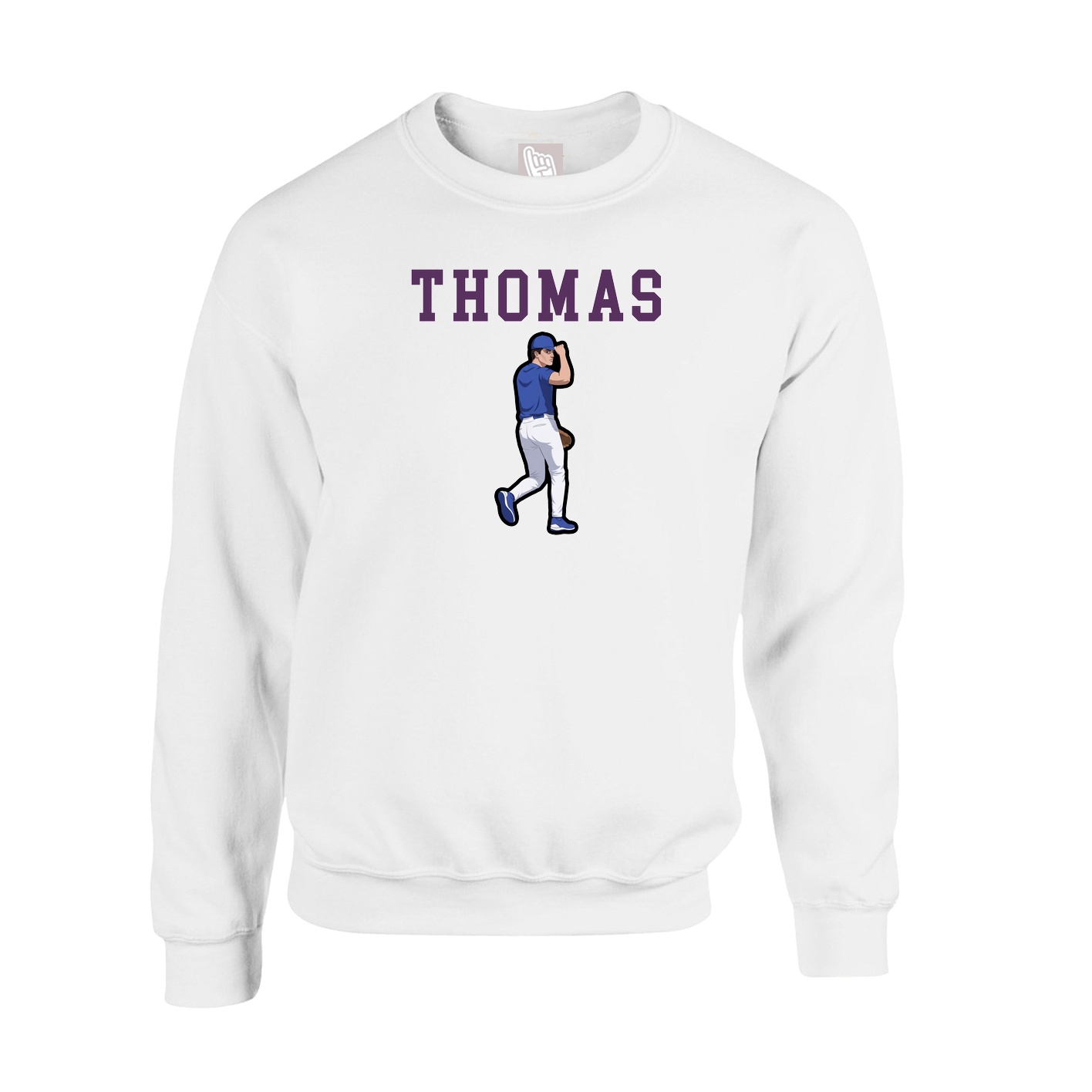 Fleece Crew — Shirsey in White