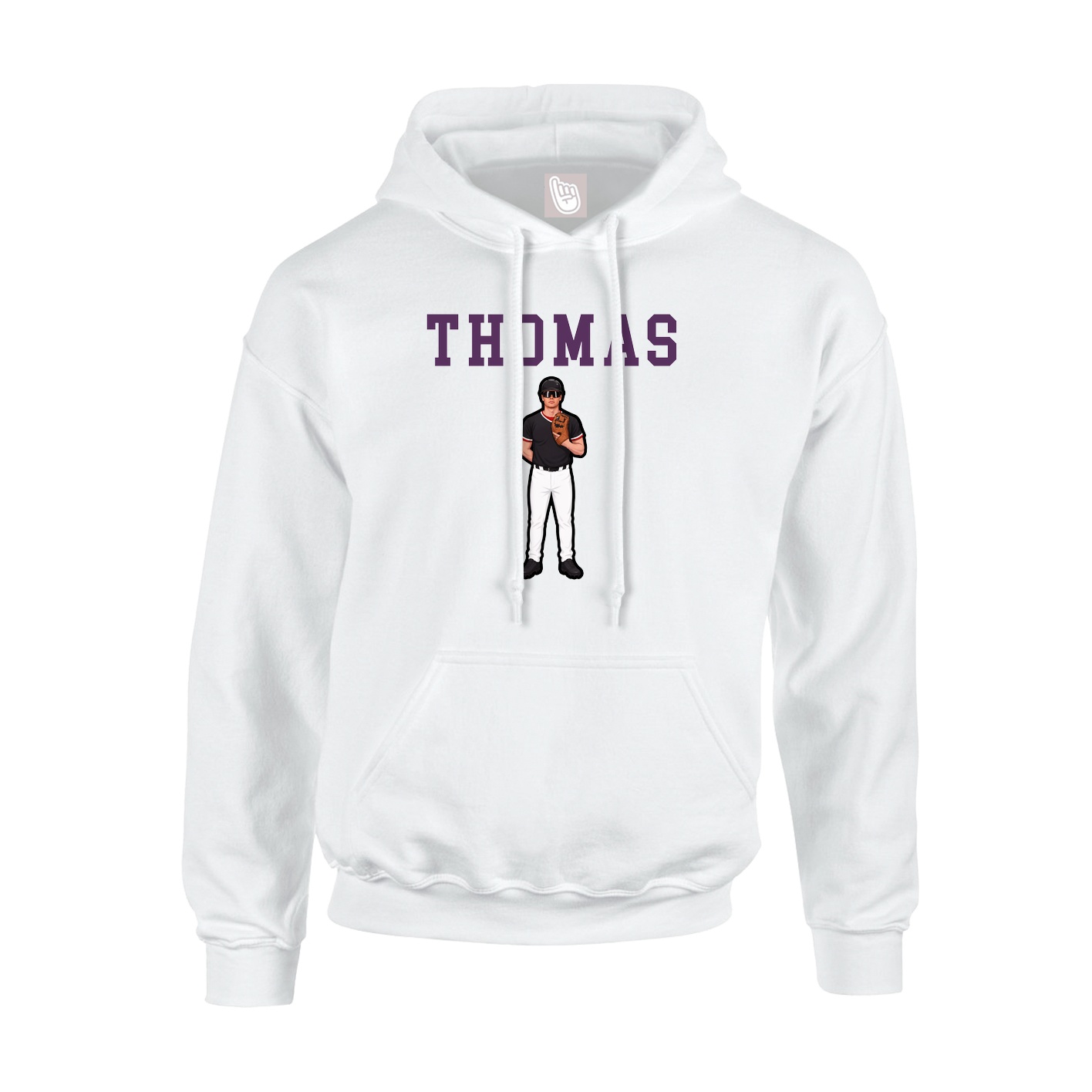 Youth Hoodie — Shirsey in White