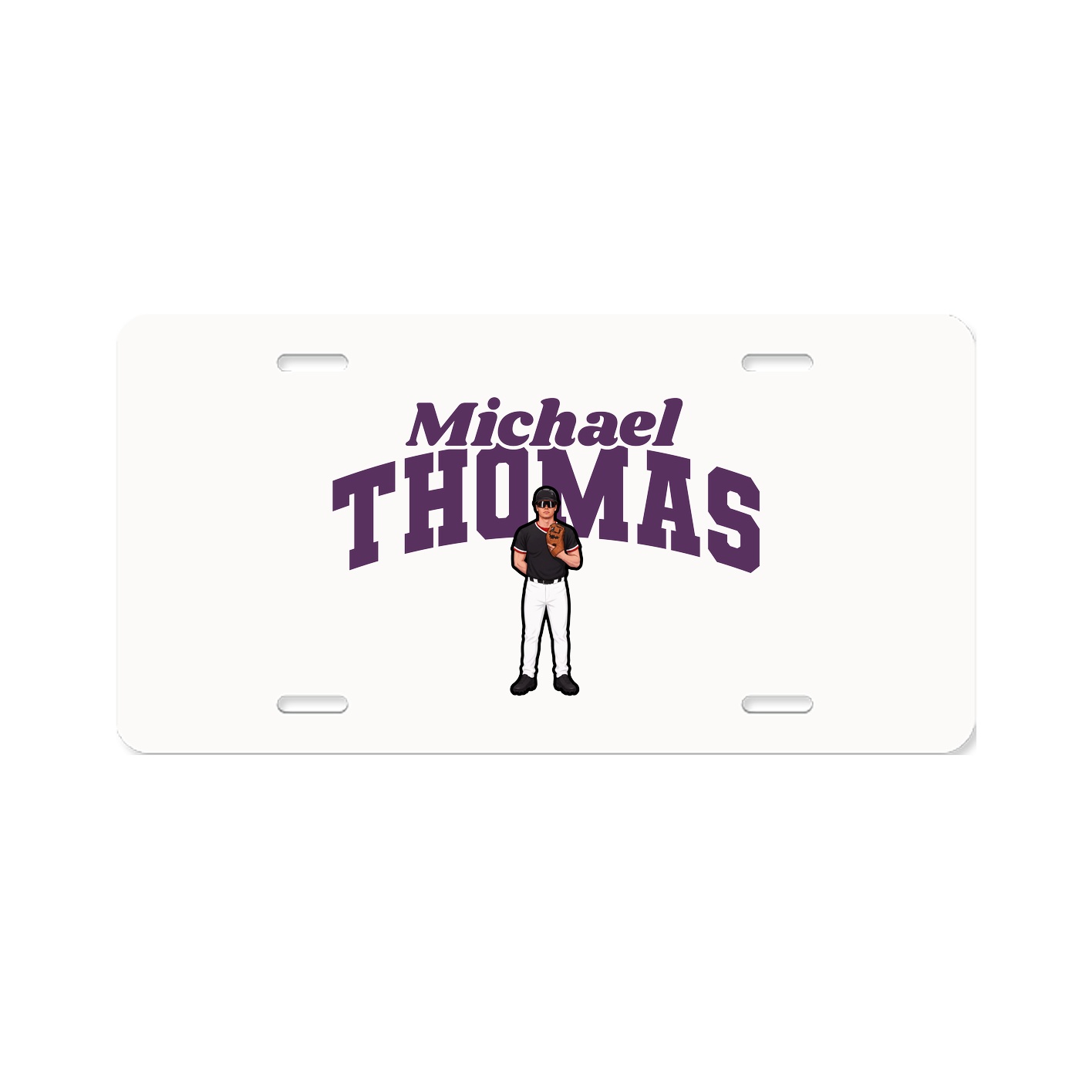 License Plate — Signature Arch in Classic