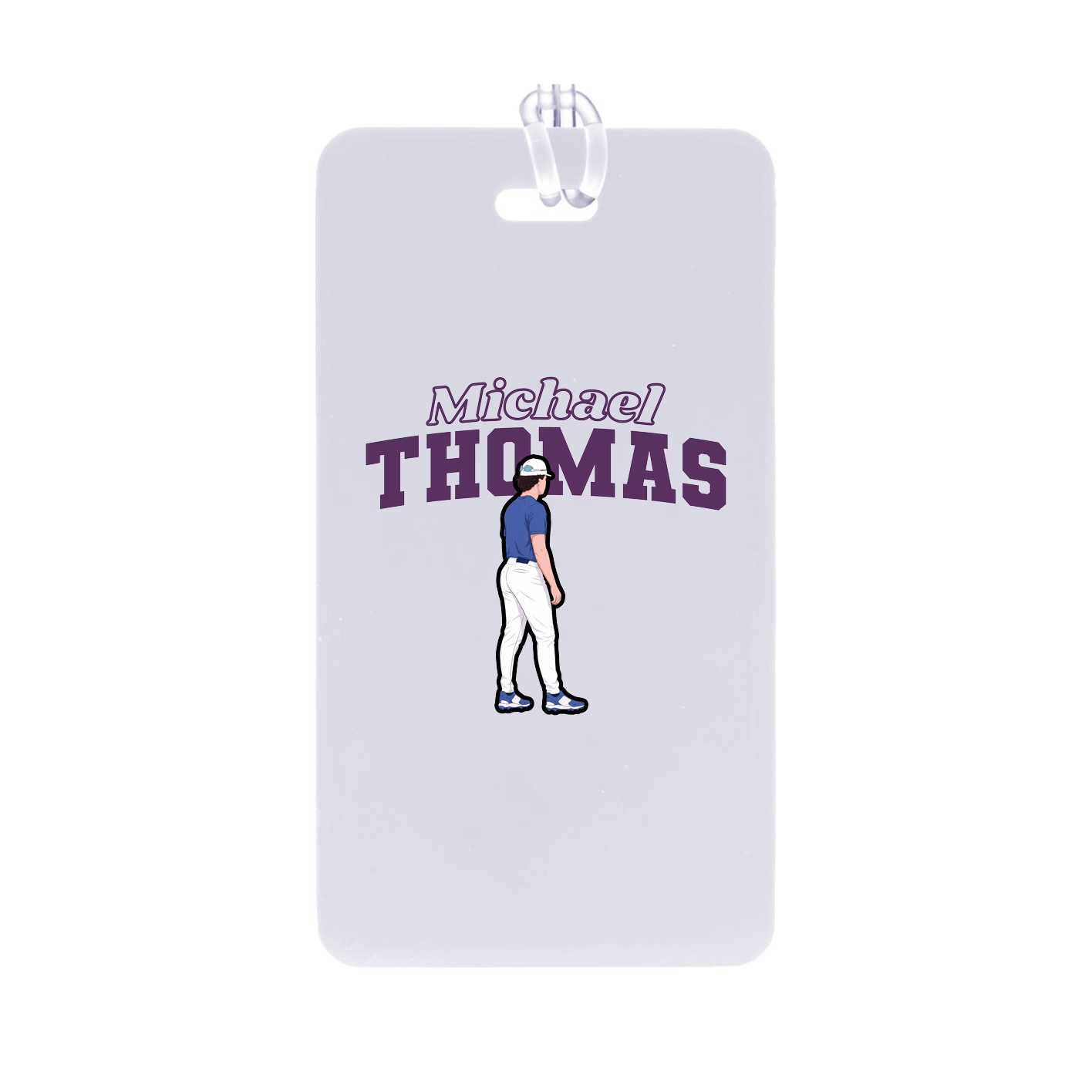 Bag Tag — Name Arch in Classic