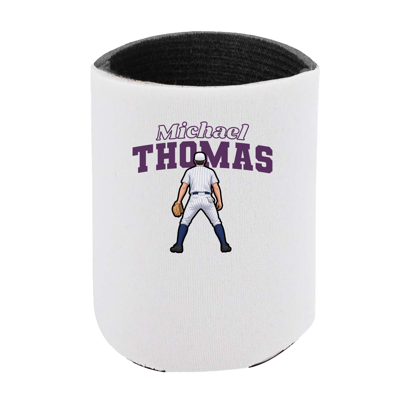Can Holder — Name Arch in White
