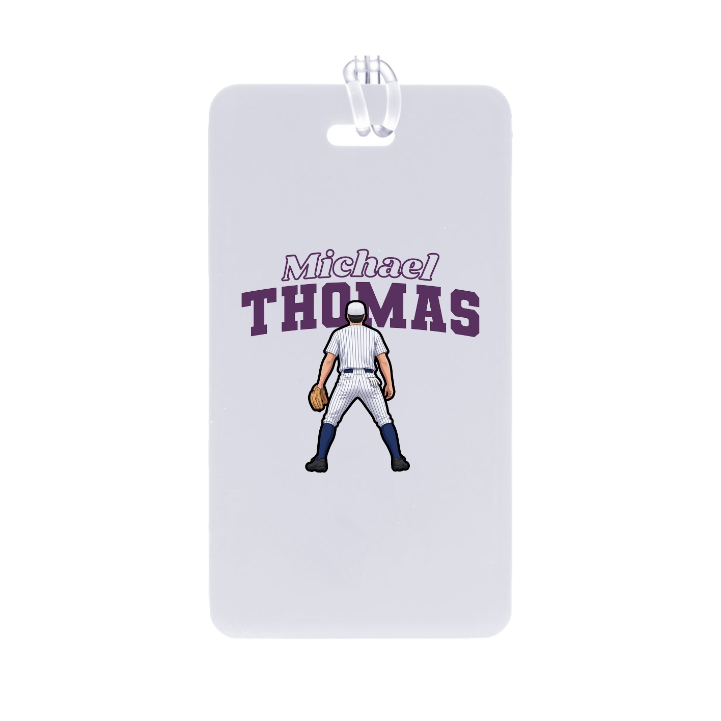 Bag Tag — Name Arch in Classic