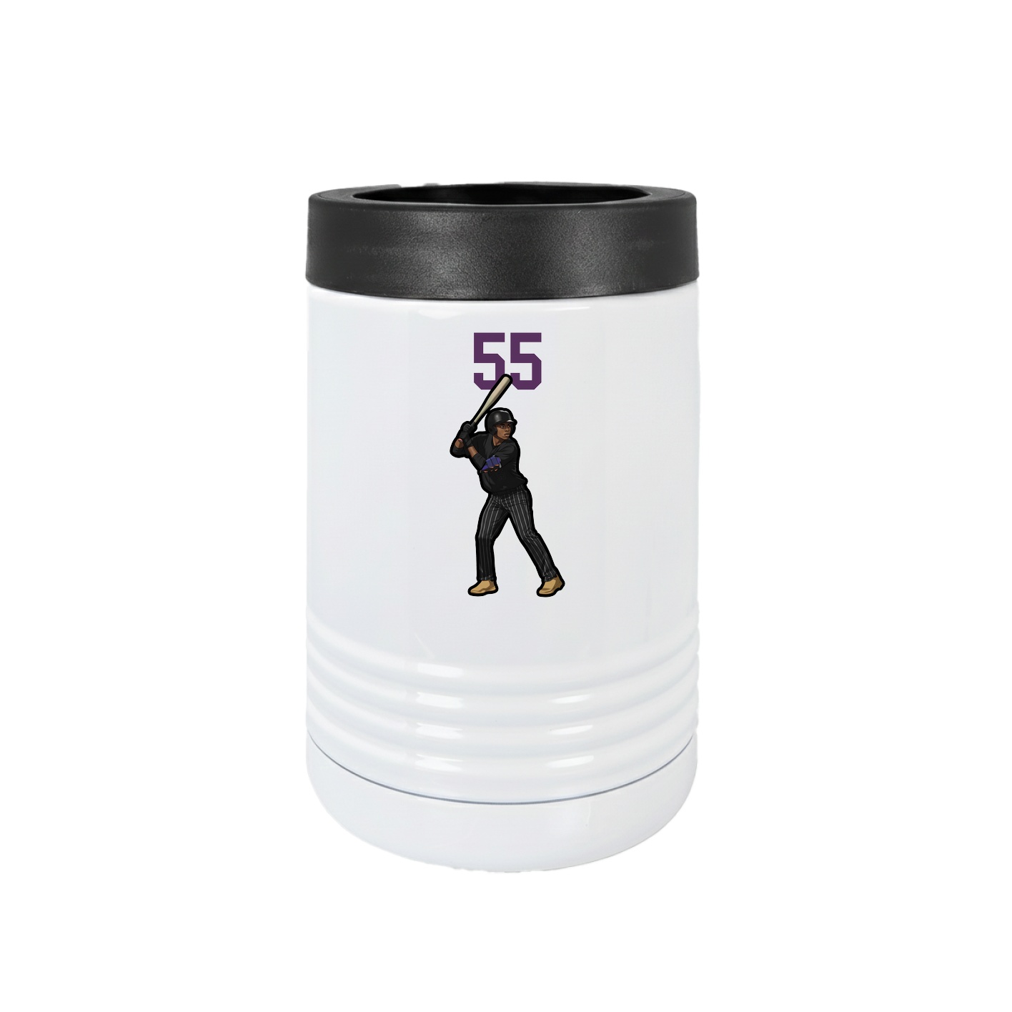 Beverage Holder — Number Top in White