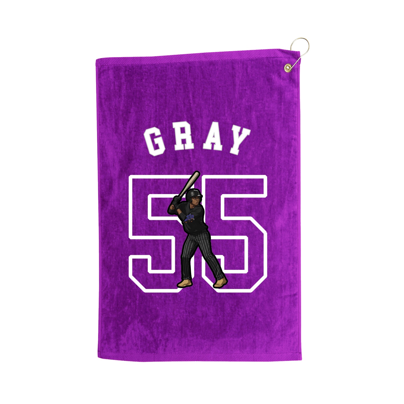 Golf Towel — Shirsey Arch in Purple