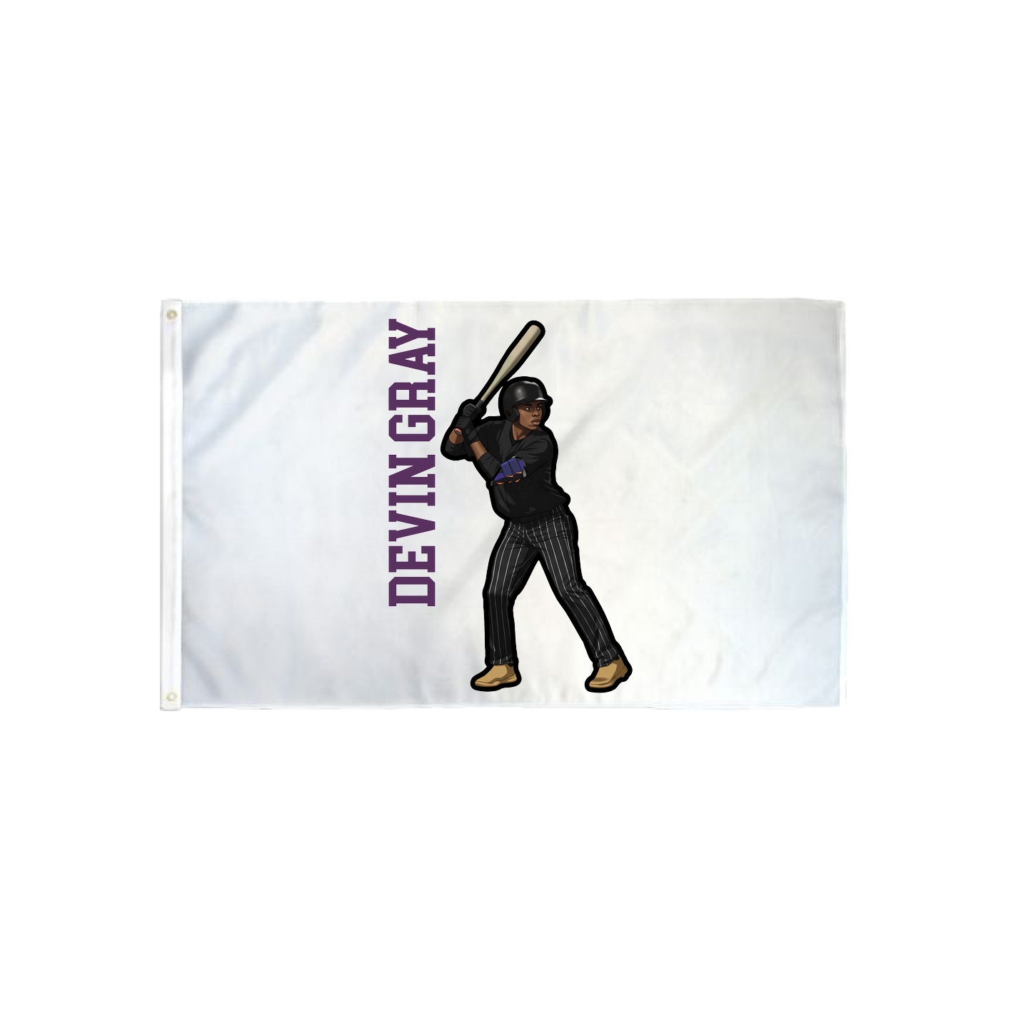 3x5 Flag — Name Vertical in Classic