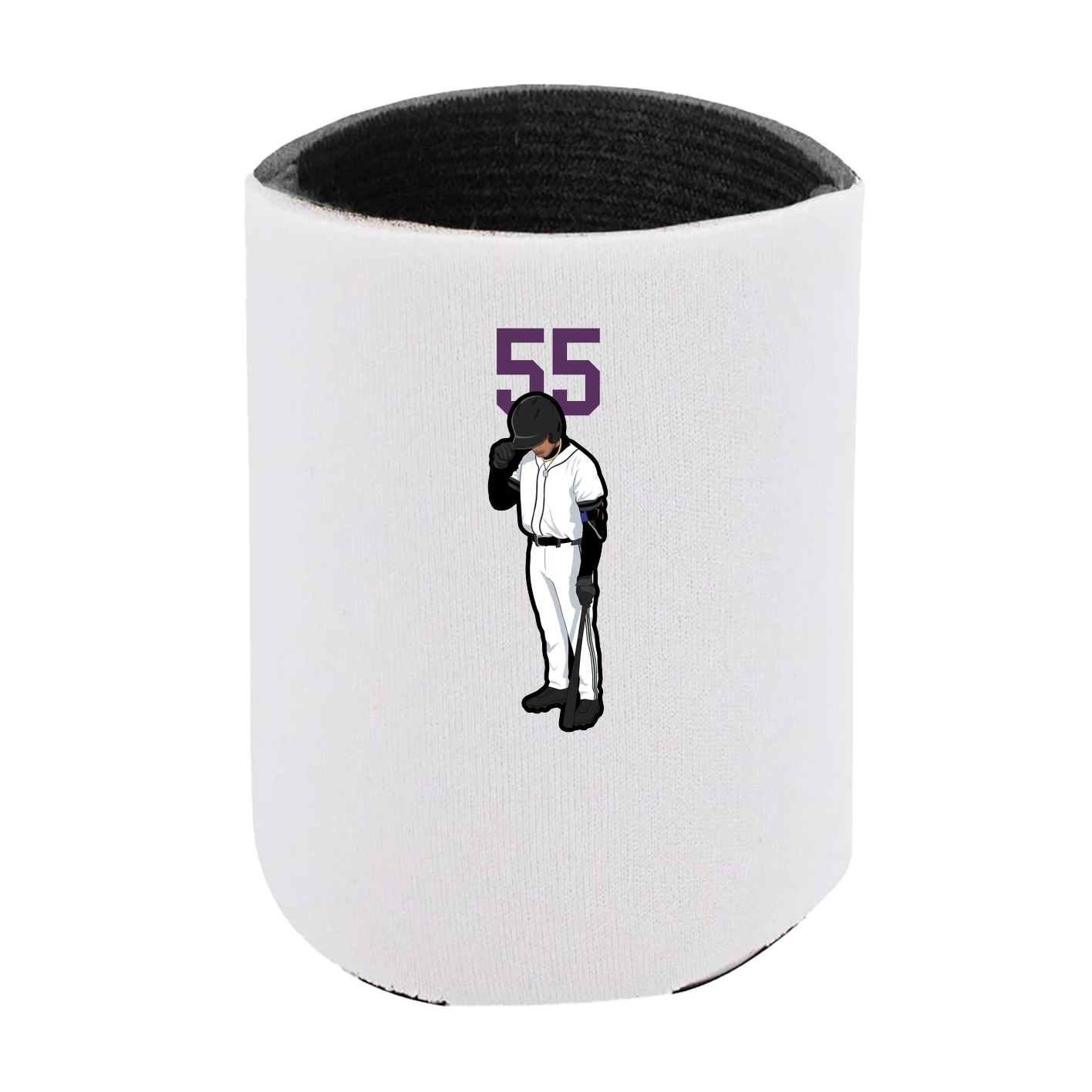 Can Holder — Number Top in White