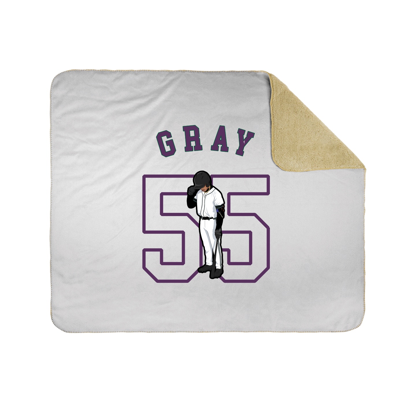 Throw Blanket — Shirsey Arch in White
