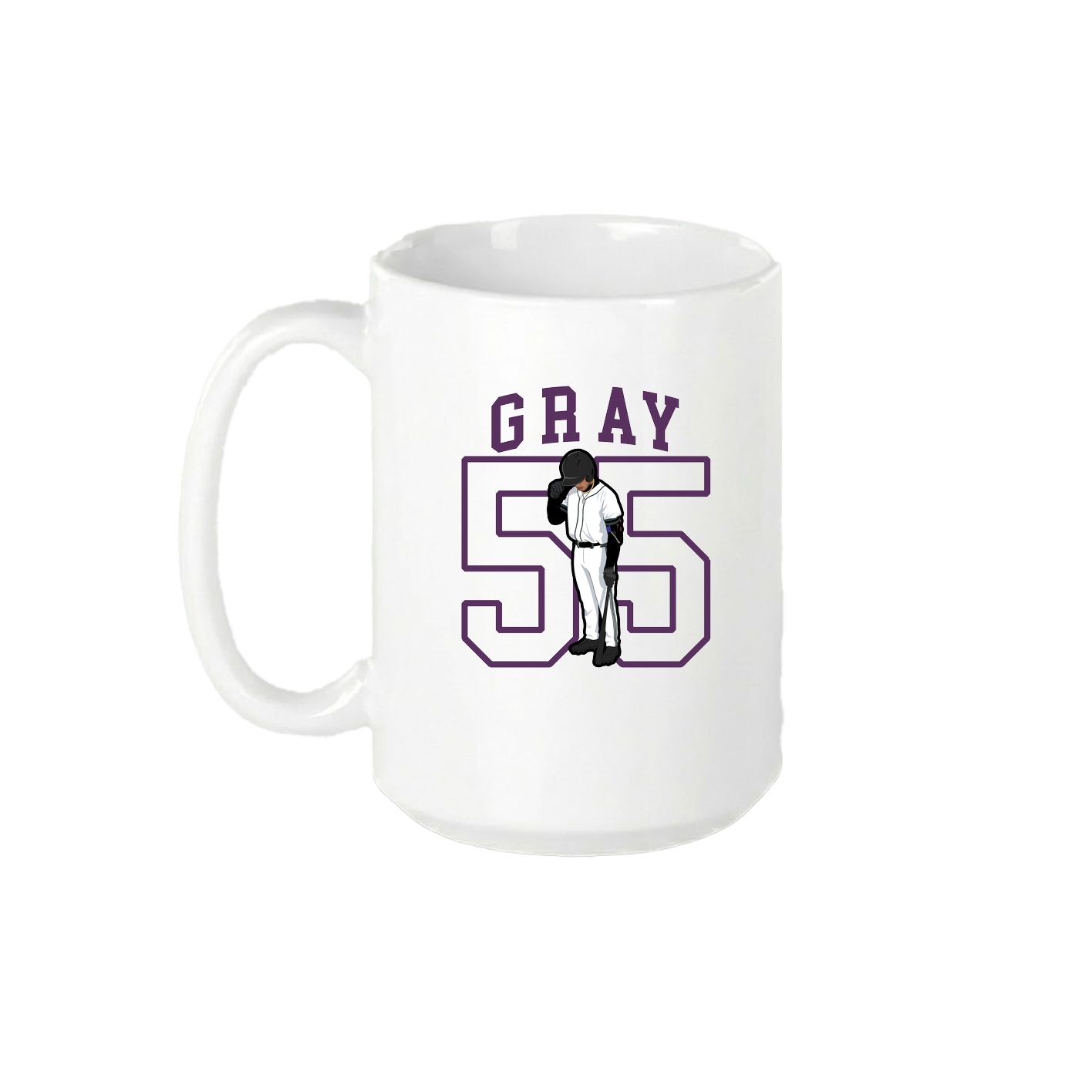 15oz Coffee Mug — Shirsey in White