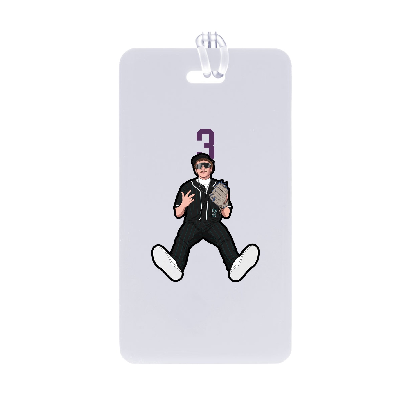 Bag Tag — Number Top in Classic