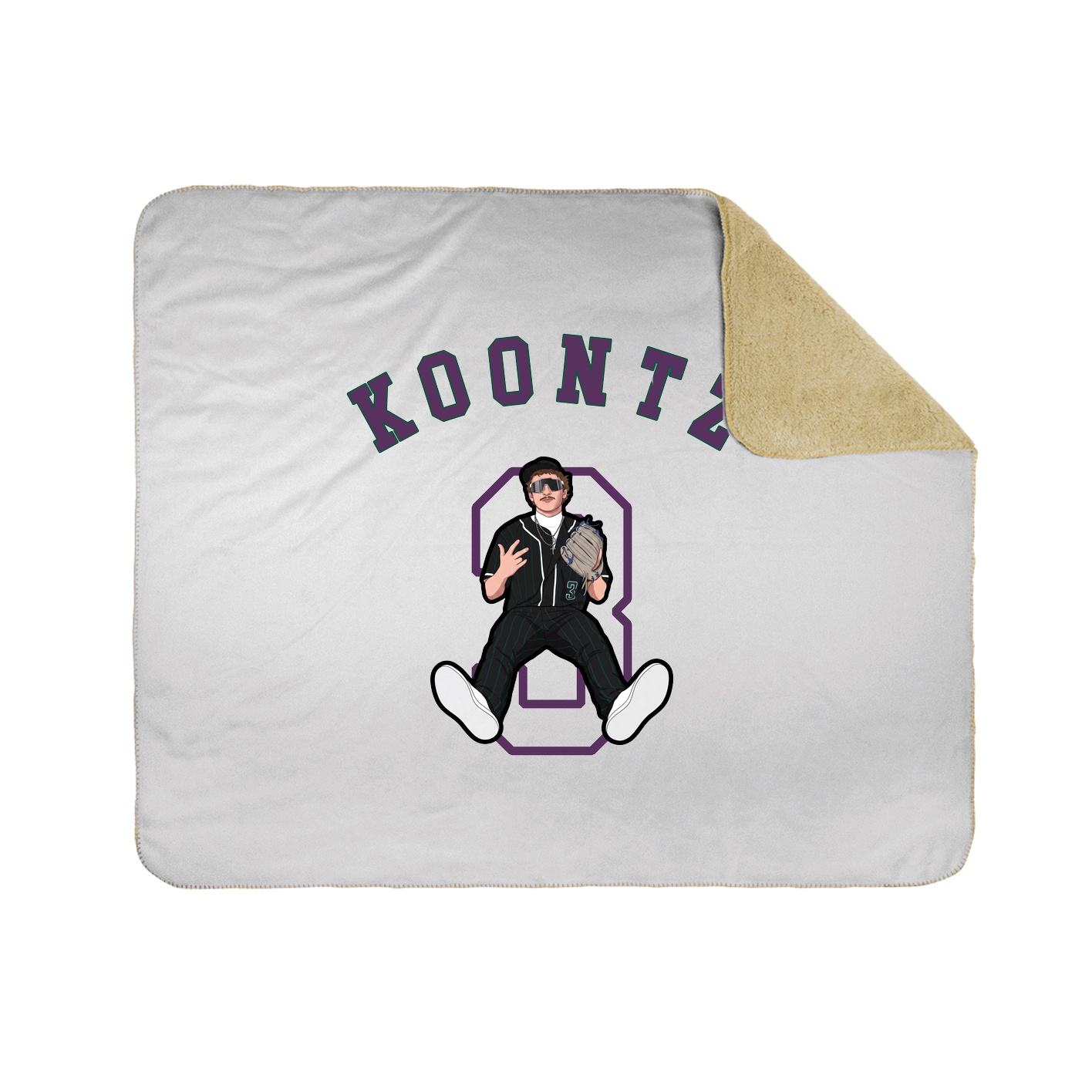 Throw Blanket — Shirsey Arch in White