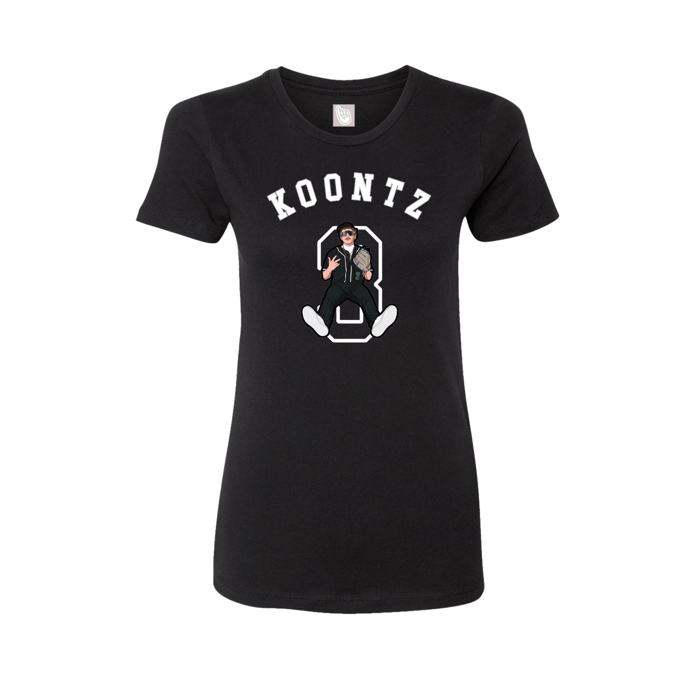 Womens Tee — Shirsey Arch in Black