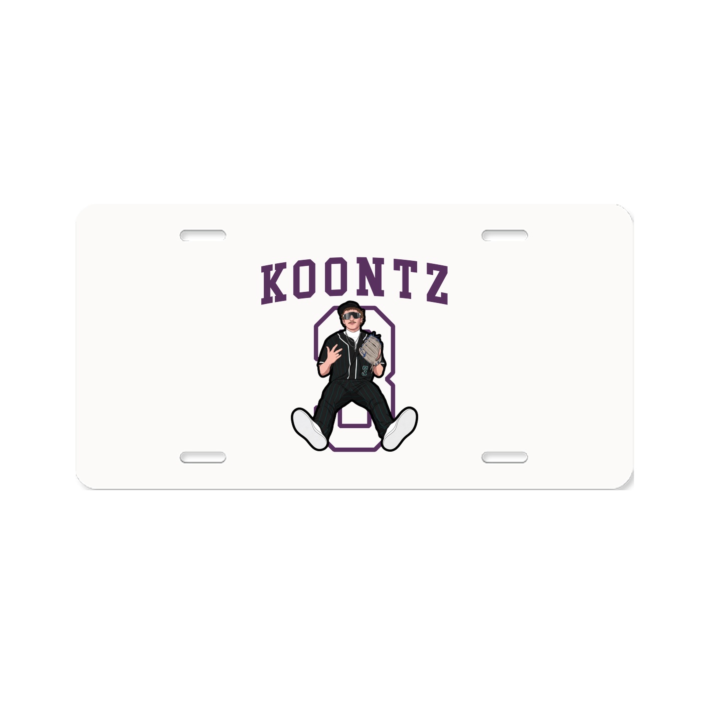 Aluminum License Plate
