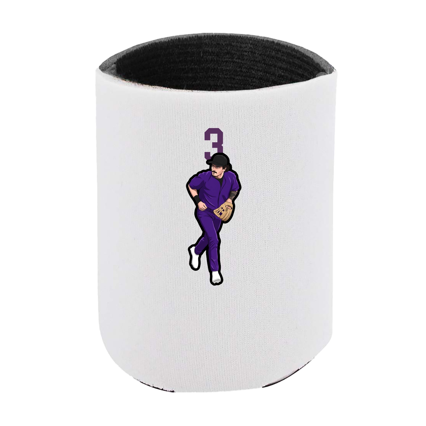 Can Holder — Number Top in White