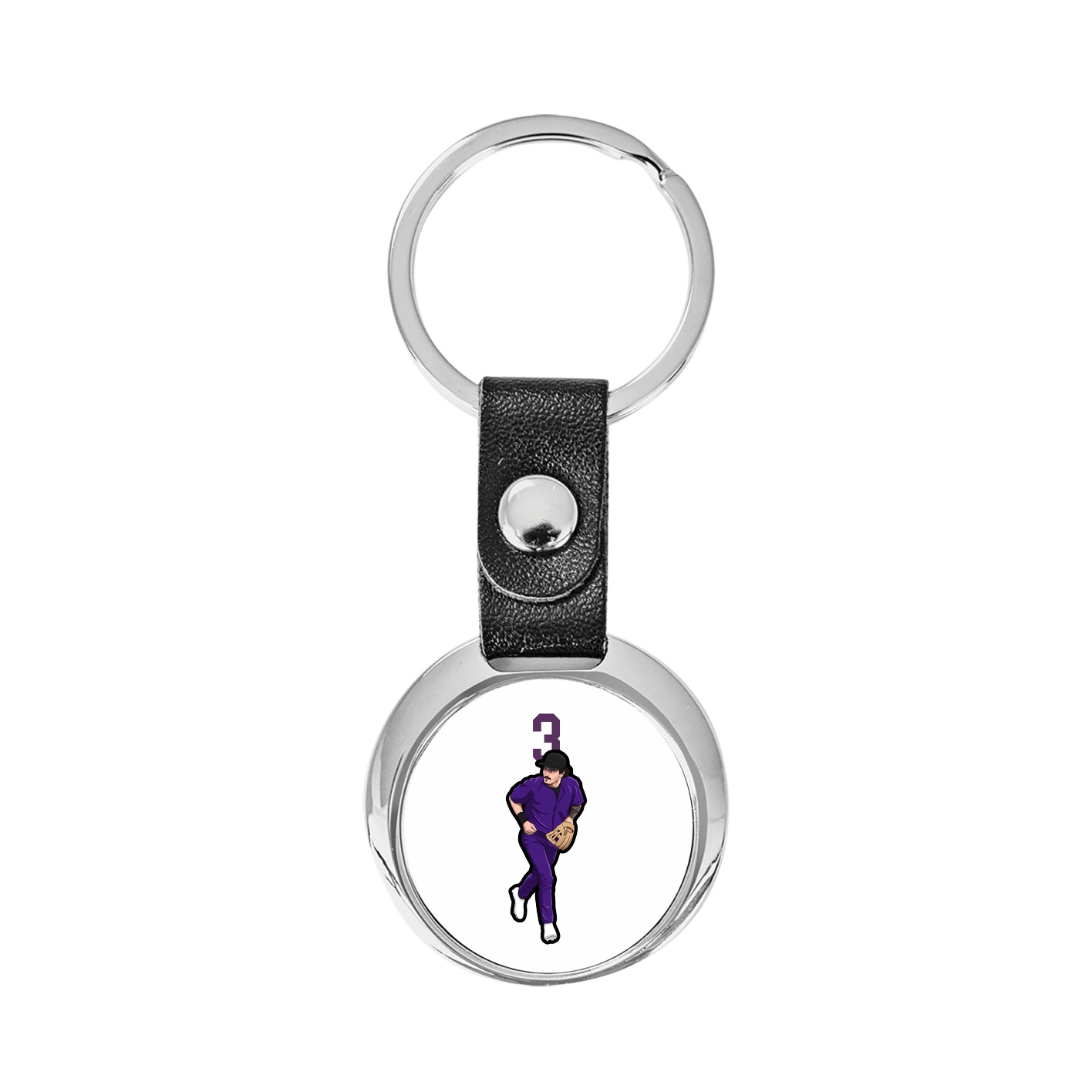 Key Chain — Number Top in Classic