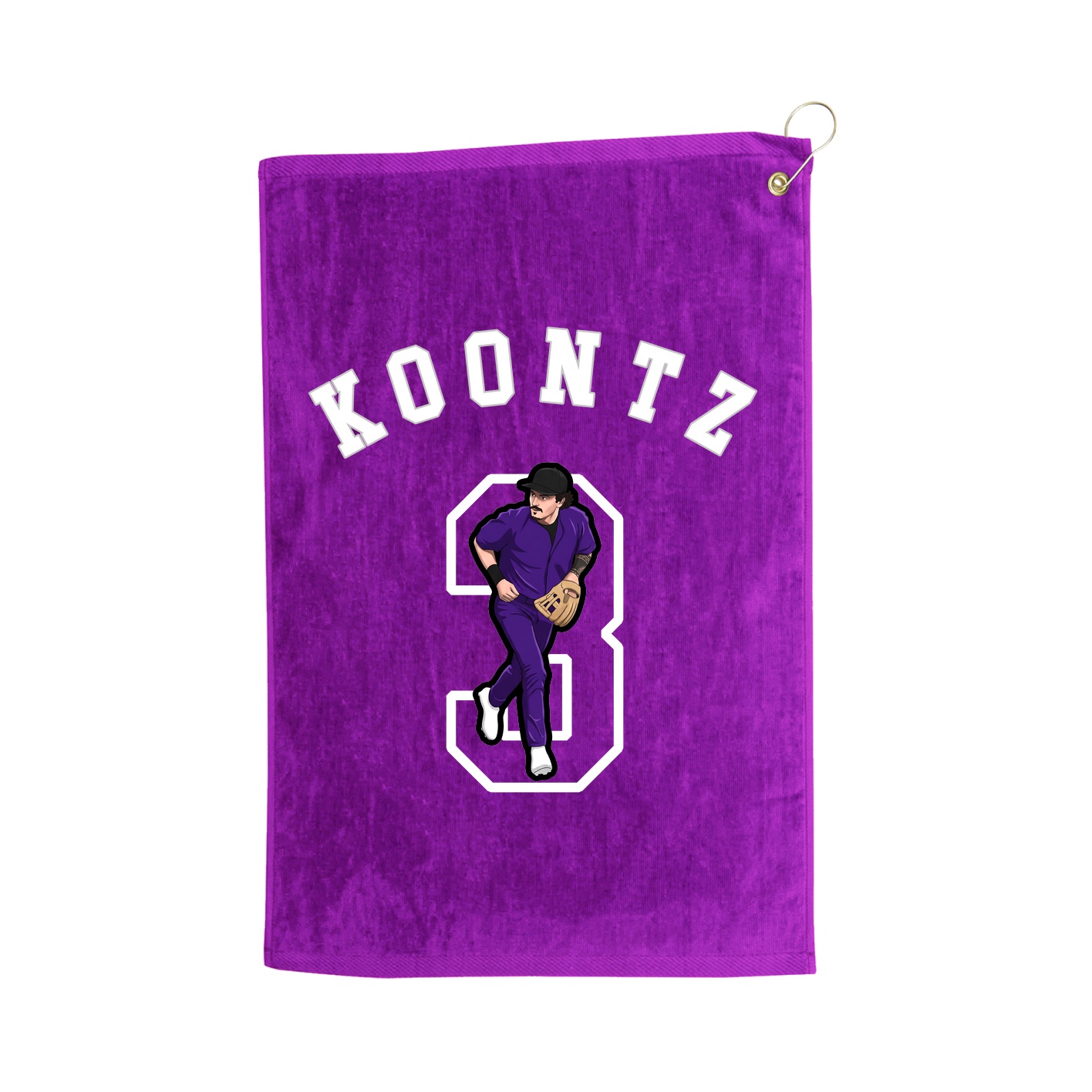 Golf Towel — Shirsey Arch in Purple