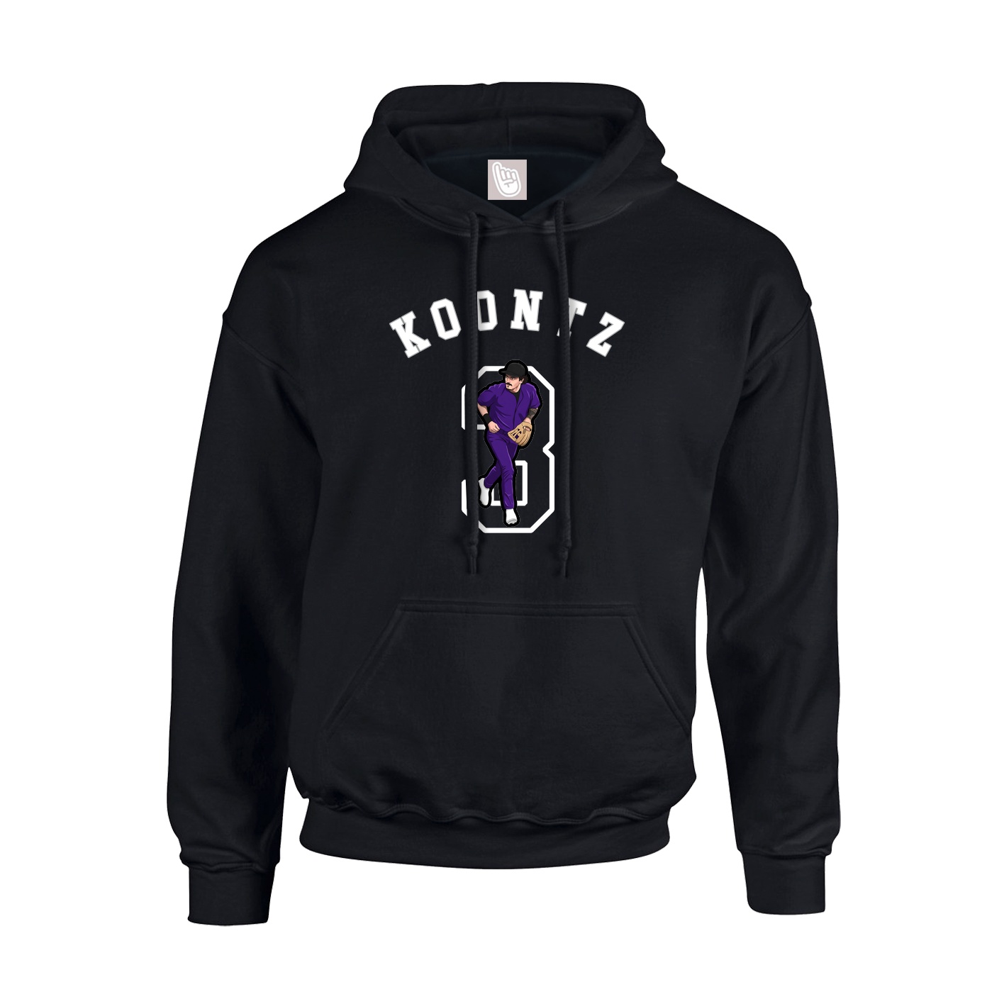 Youth Hoodie — Shirsey Arch in Black