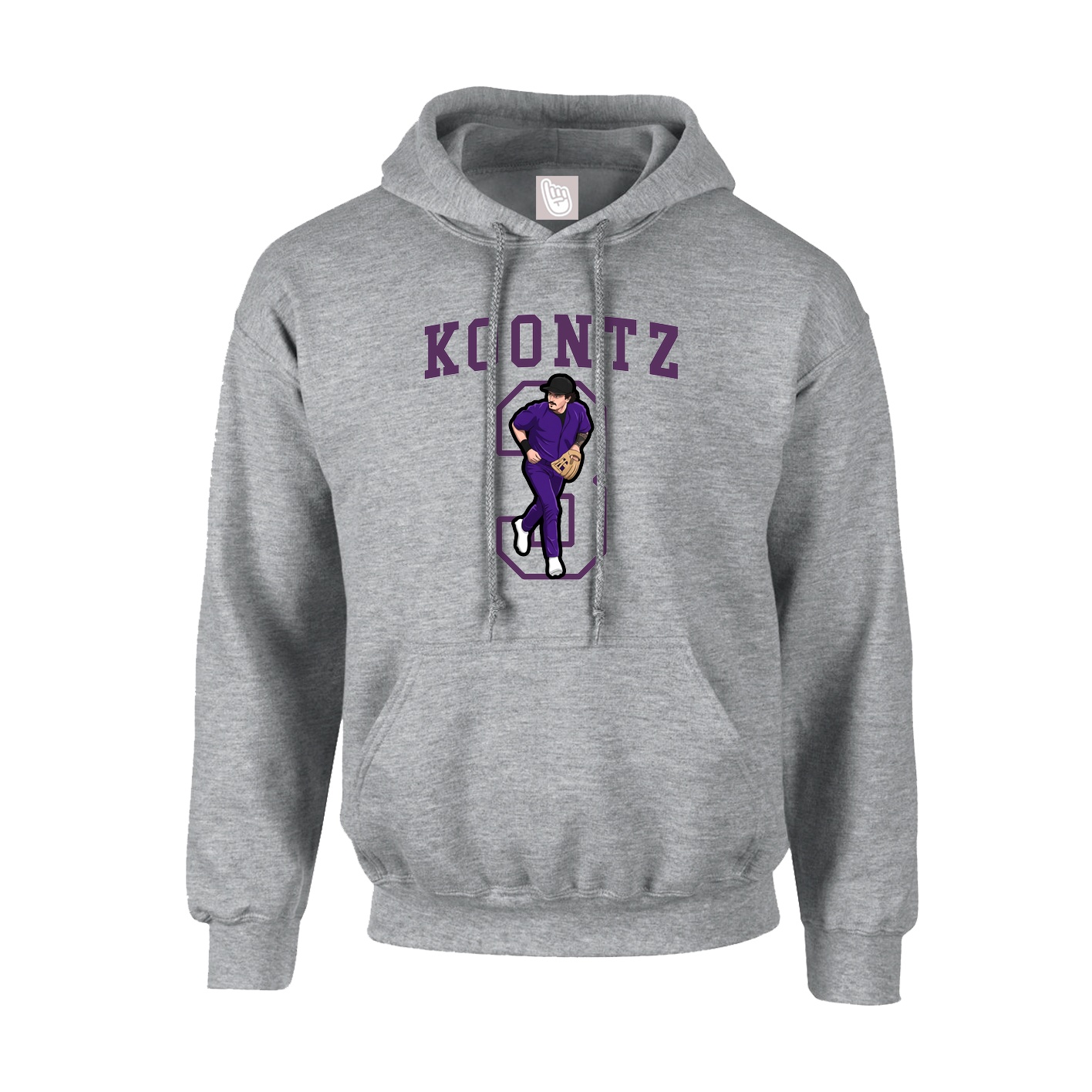 Hoodie — Shirsey in Grey