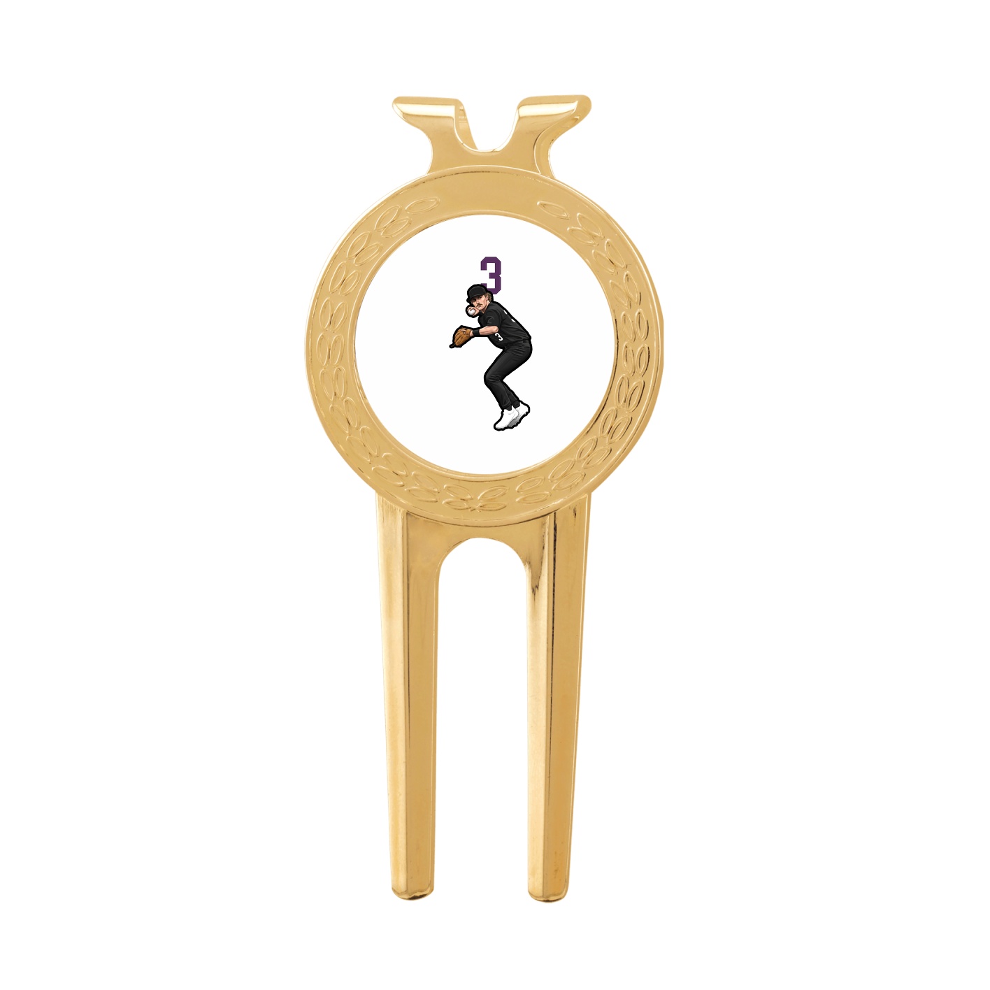 Divot Tool with Ball Marker — Number Top in Classic