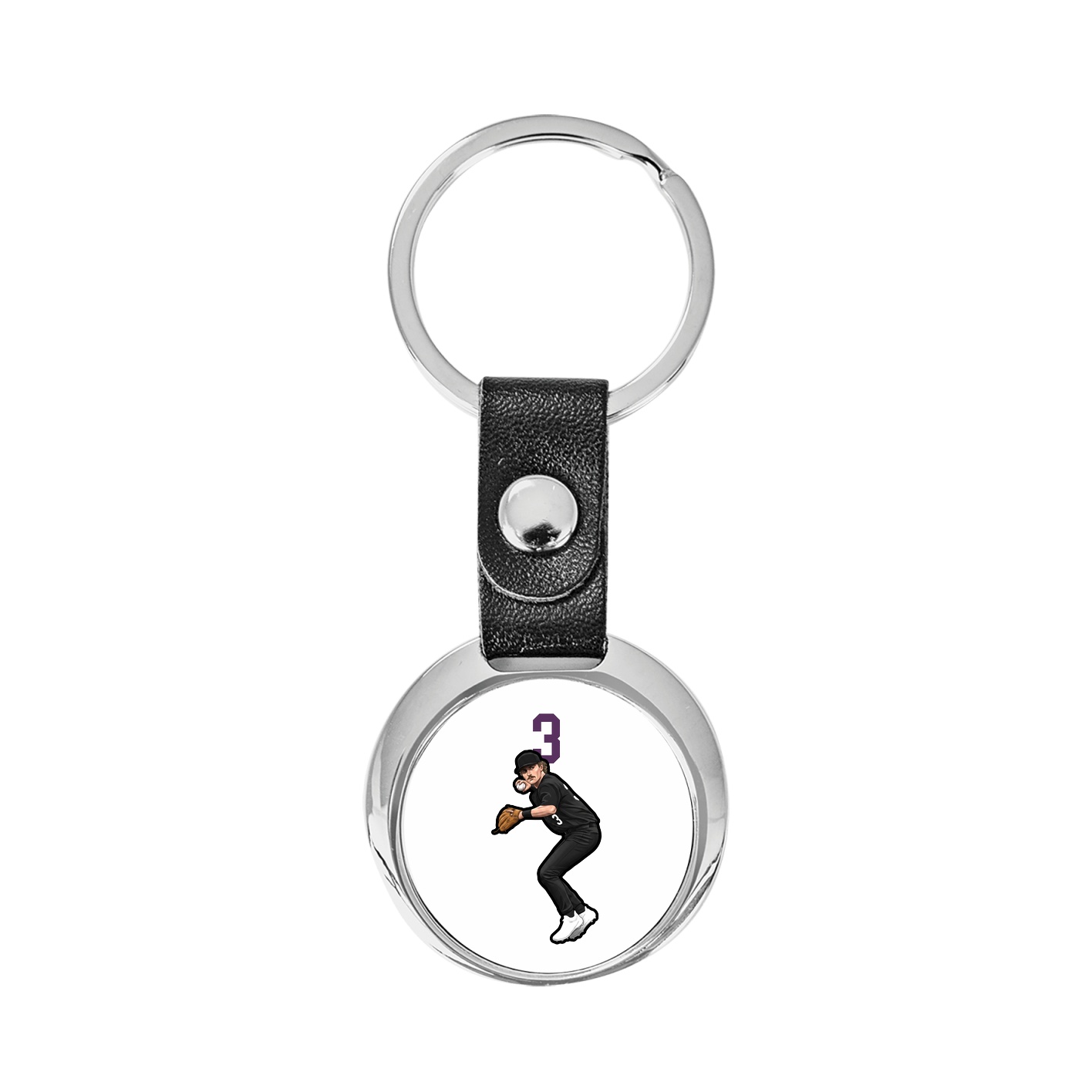 Key Chain — Number Top in Classic