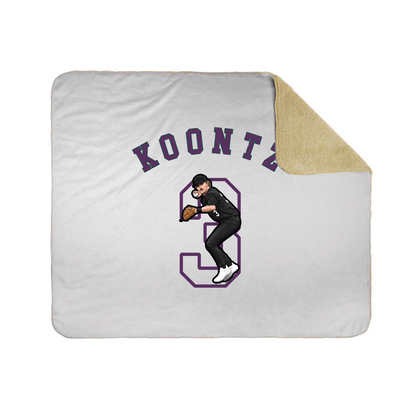 Throw Blanket — Shirsey Arch in White