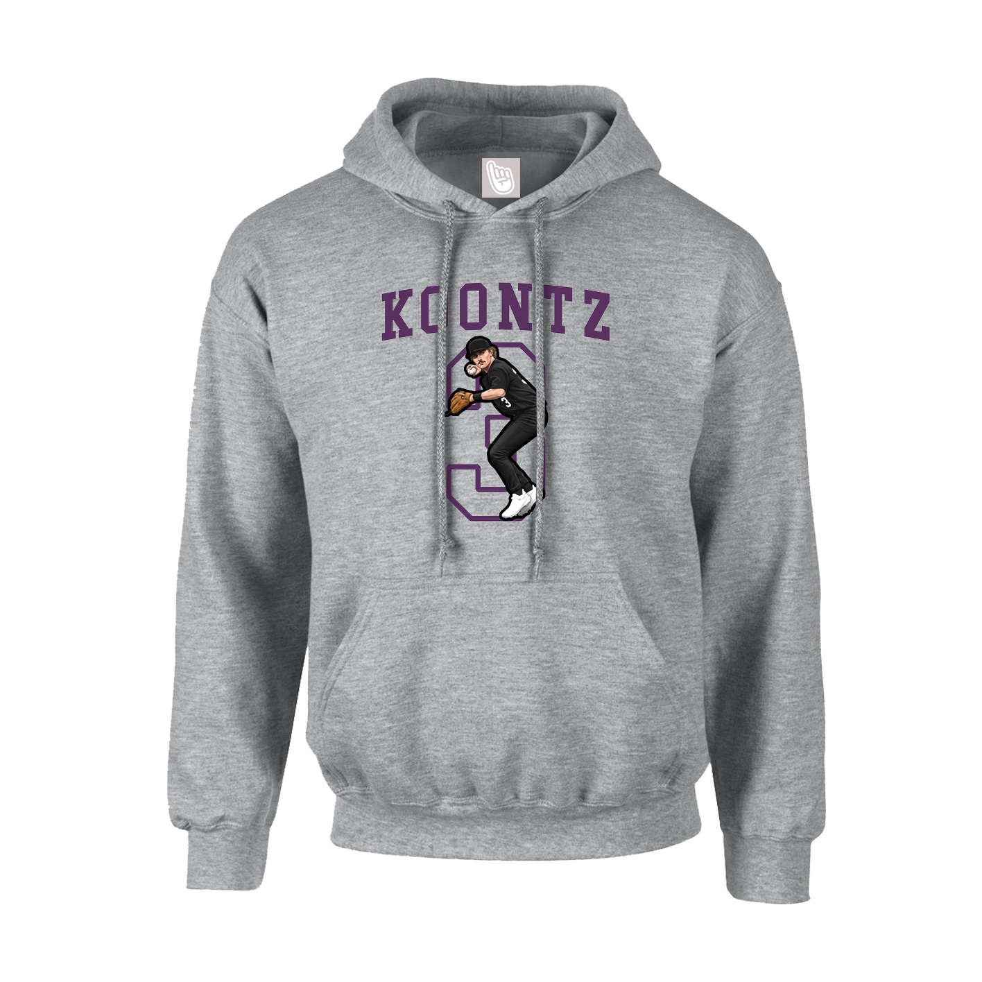 Hoodie — Shirsey in Grey