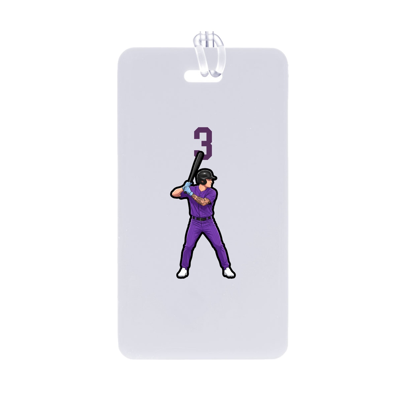 Bag Tag — Number Top in Classic