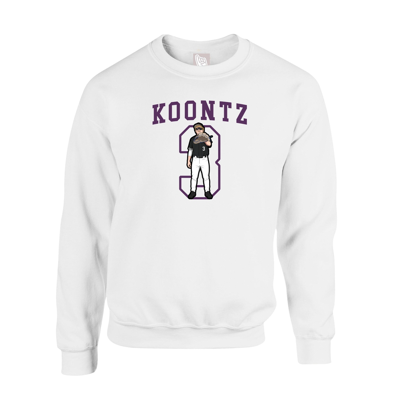 Fleece Crew — Shirsey in White