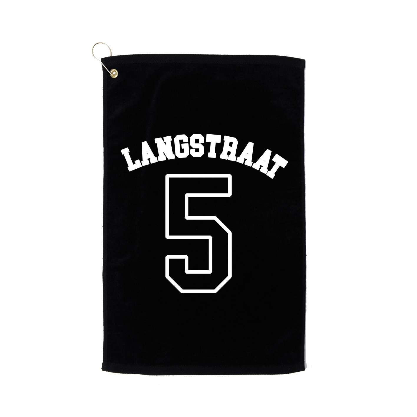 Golf Towel — Shirsey Arch in Black