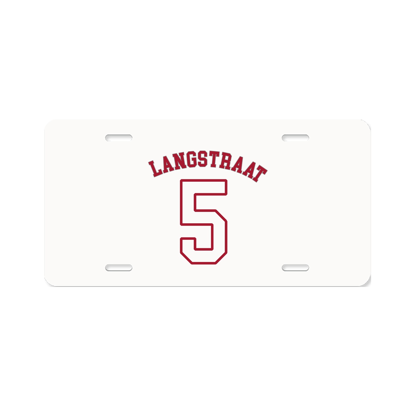 License Plate — Shirsey Arch in Classic