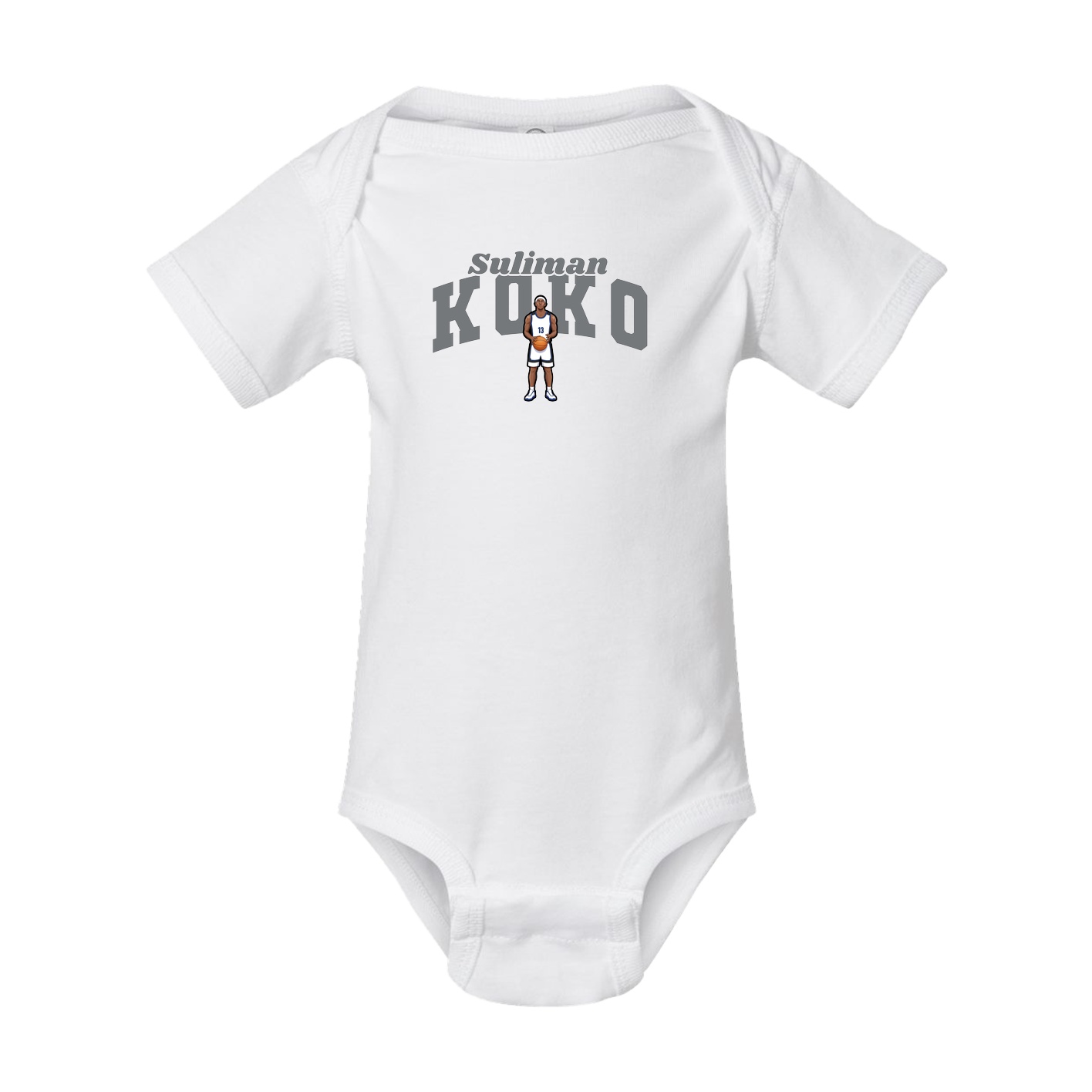 Baby Onesie — Signature Arch in White