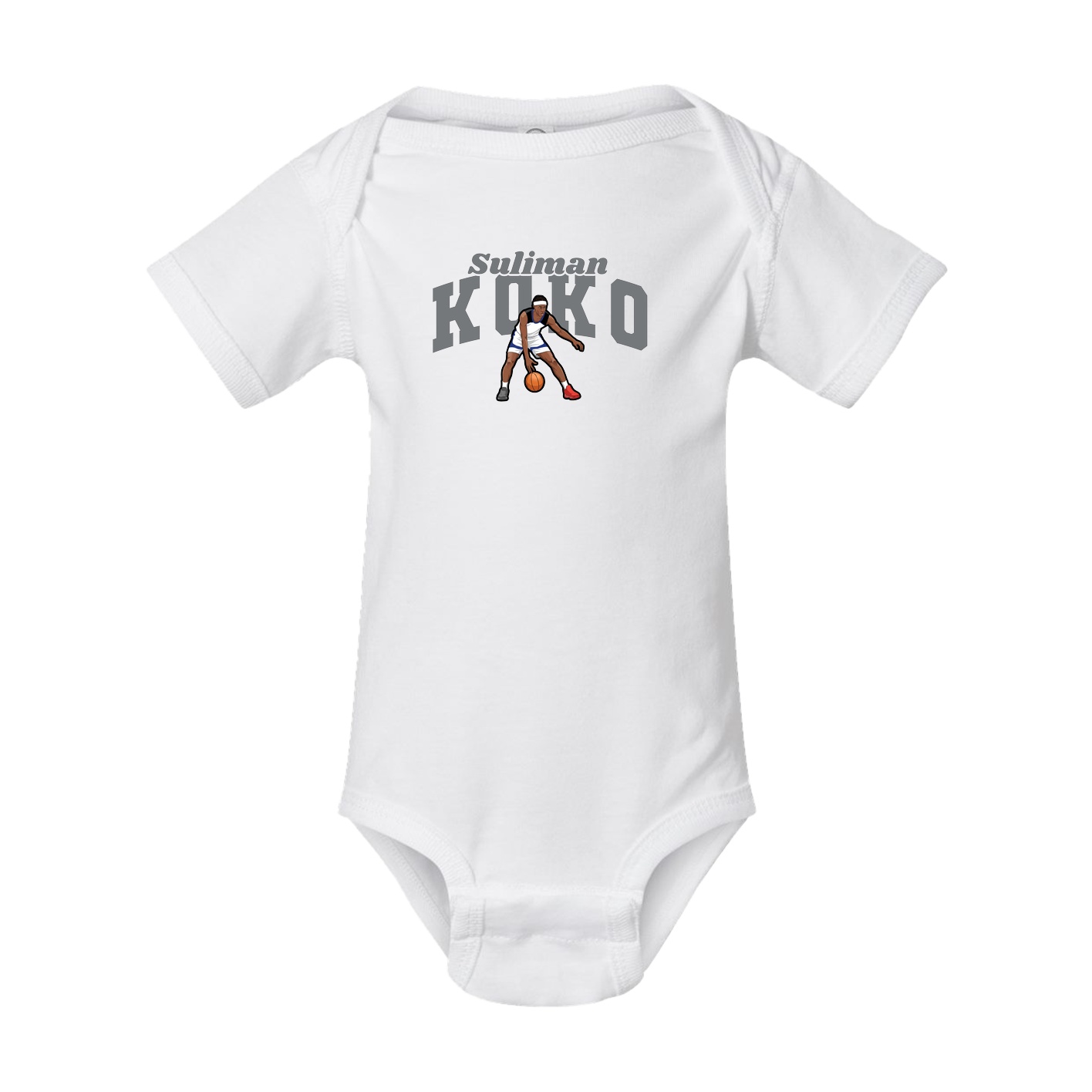 Baby Onesie — Signature Arch in White
