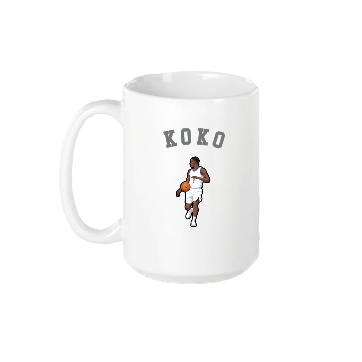 15oz Coffee Mug — Shirsey Arch in White