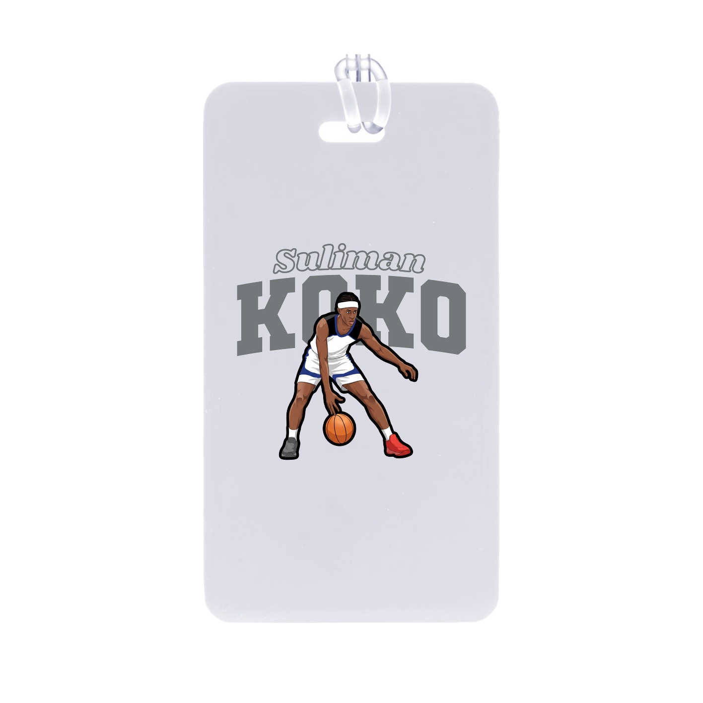 Bag Tag — Name Arch in Classic