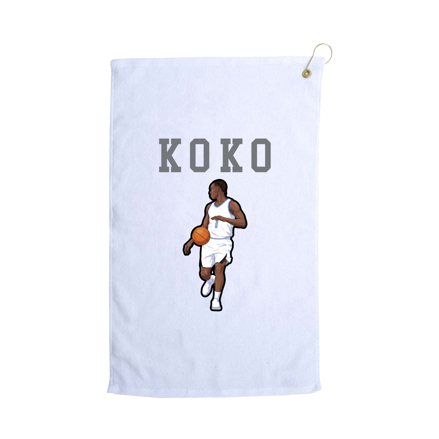 Golf Towel — Shirsey in White