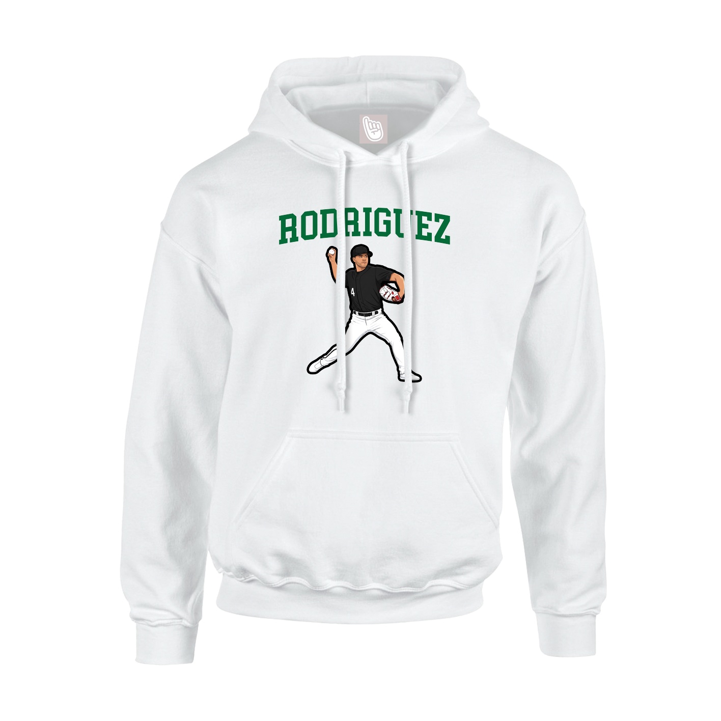 Youth Hoodie — Shirsey in White