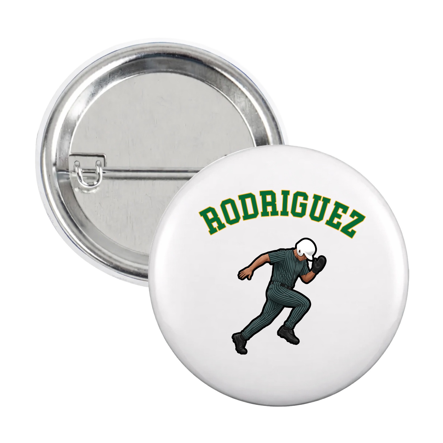 Game Day Button — Shirsey Arch in White