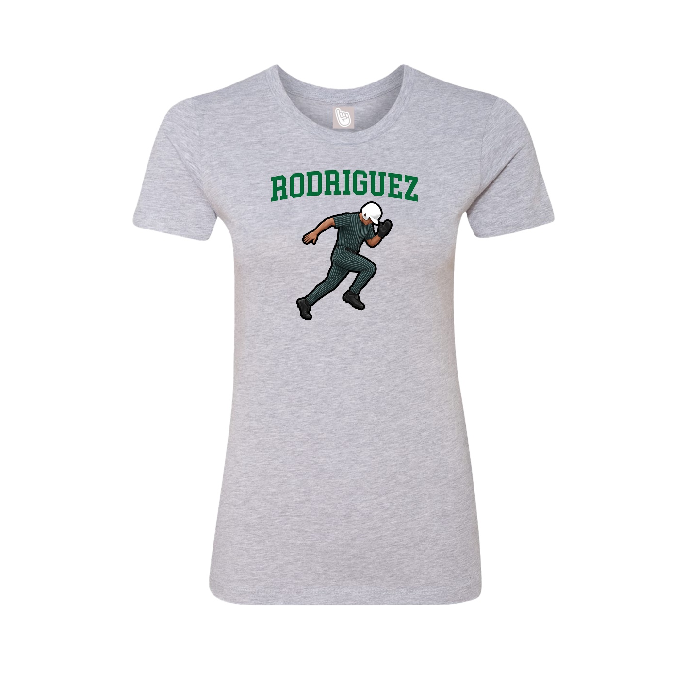 Fitted Women's Tee — Shirsey in Grey
