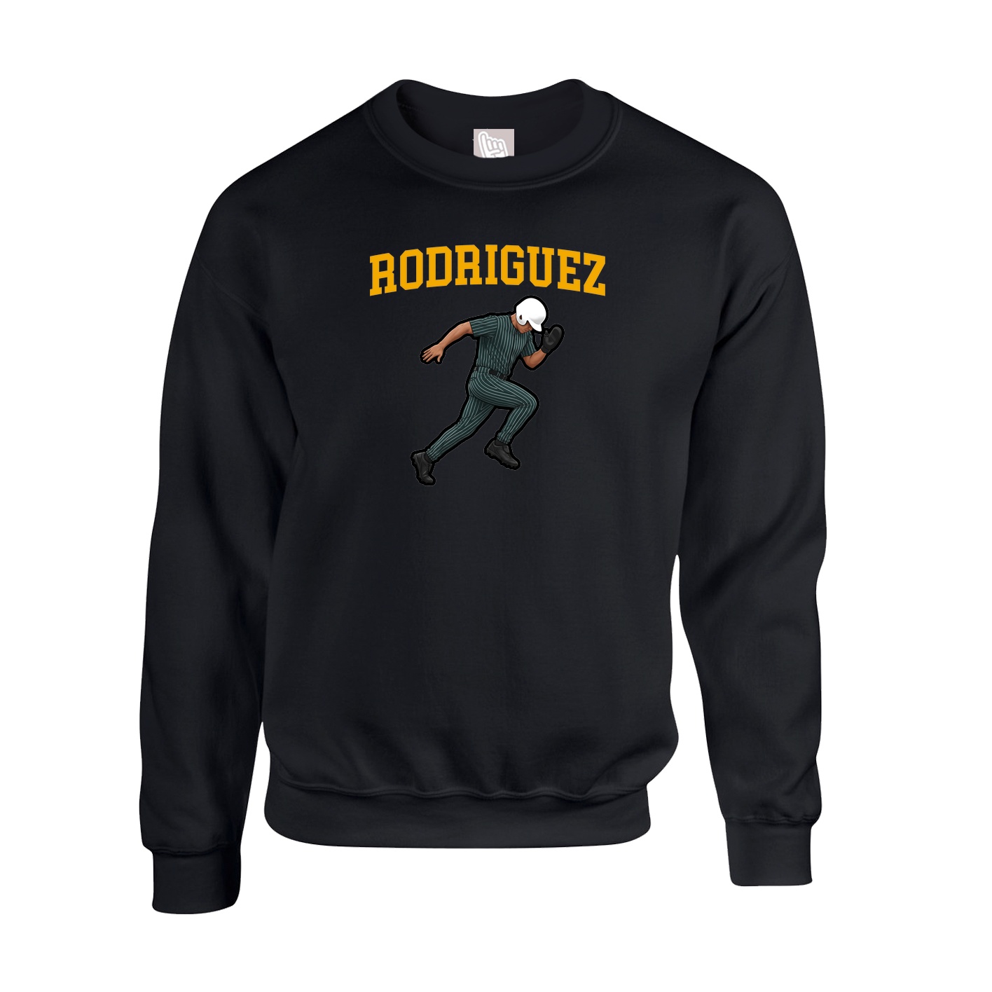 Fleece Crew — Shirsey in Black