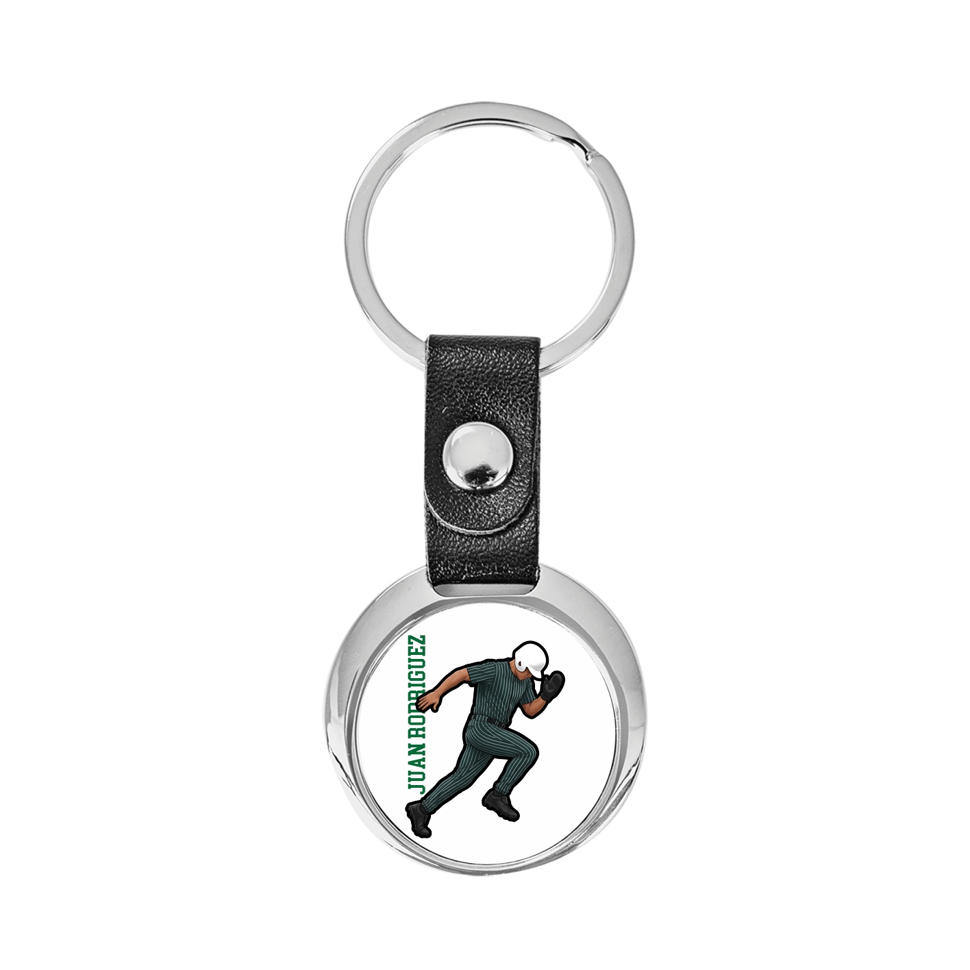 Key Chain — Name Vertical in Classic